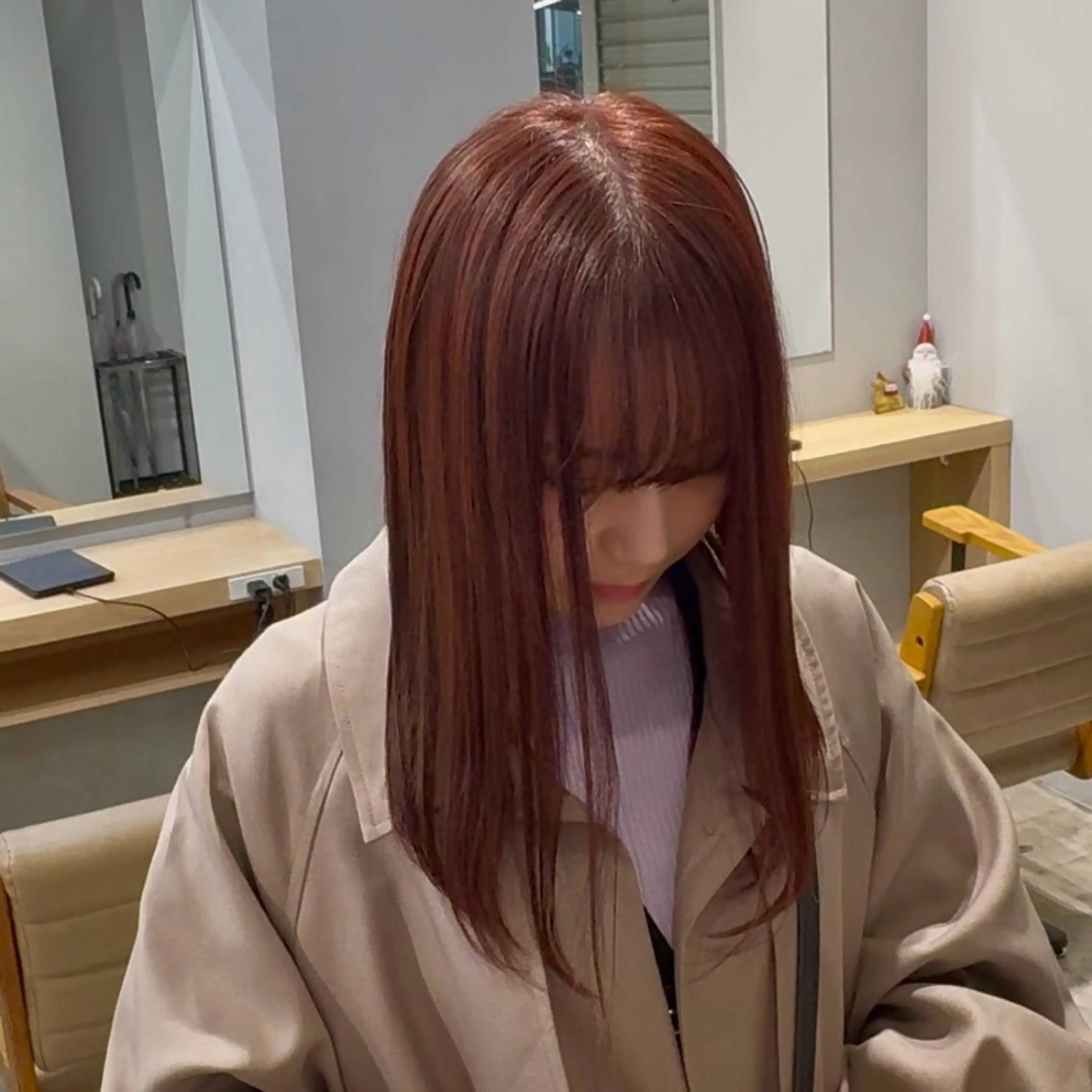 ミディアム Libero 柏 RIO🖤⋆͛*͛のヘアスタイル