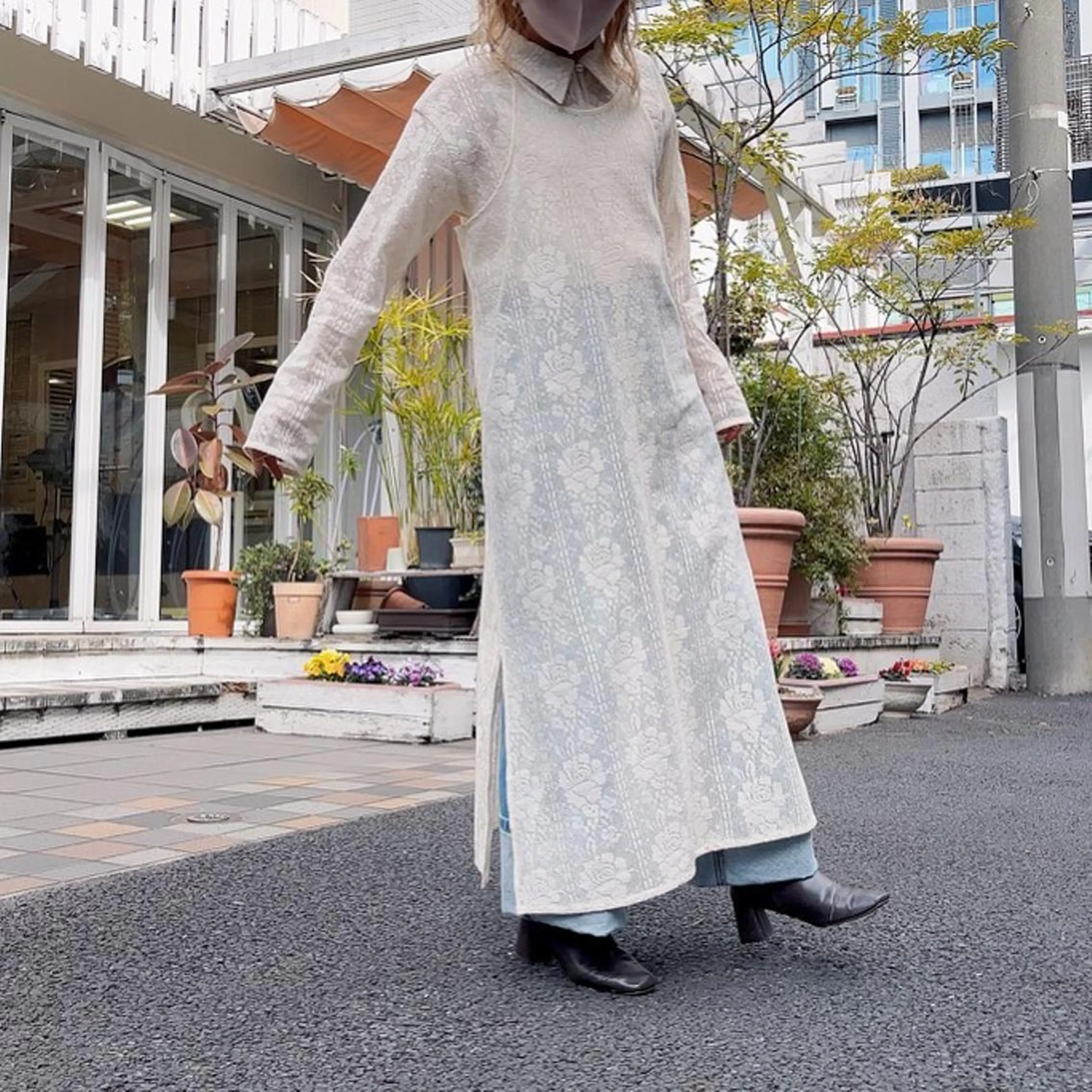 ミディアム カラー ヘアアレンジ ベージュカラー グラデーションカラー ハイライトカラー ミルクティーベージュ ピンクカラー 韓国/髪質改善💘 櫻井かれんのヘアスタイル