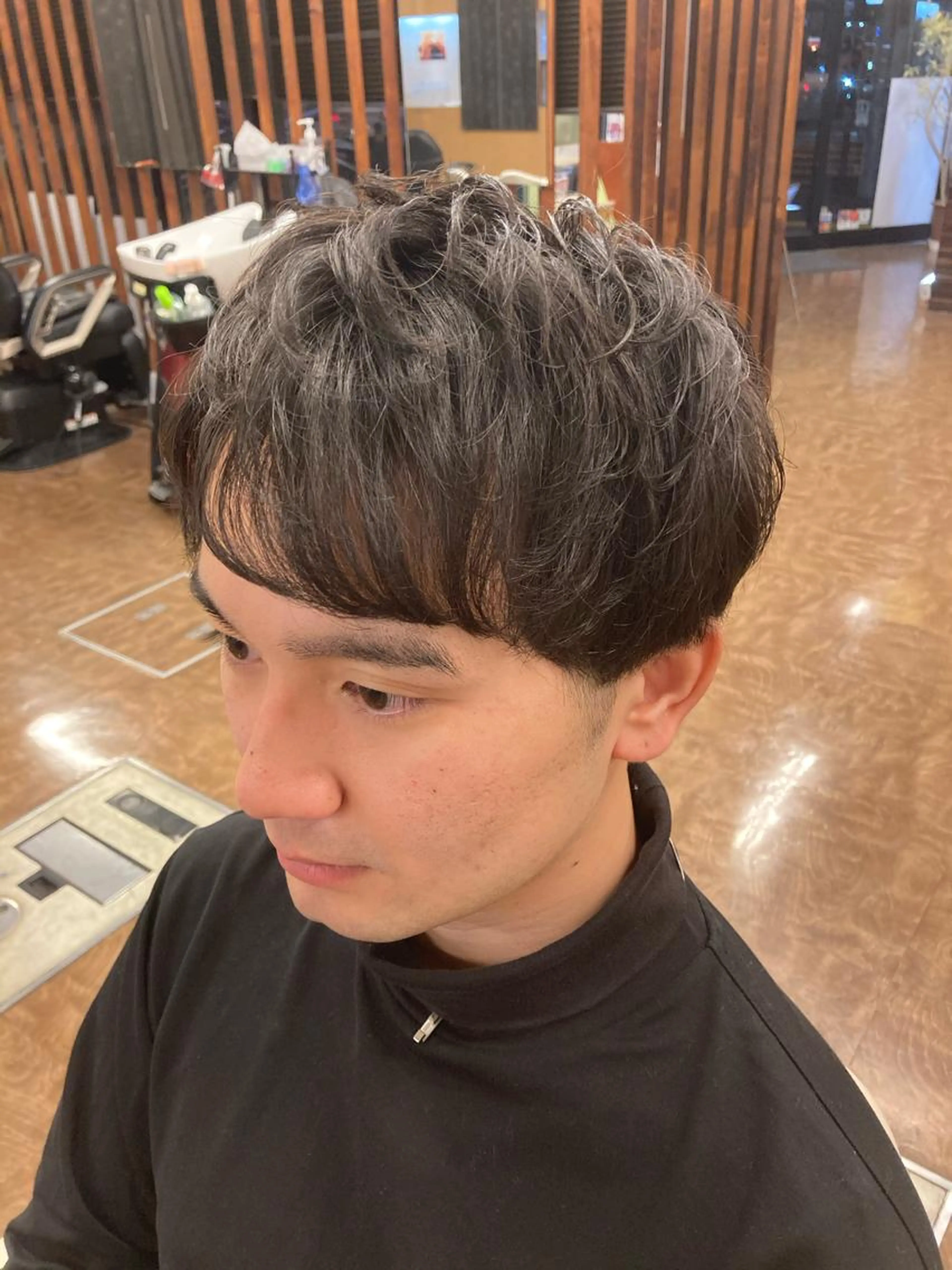 カット、シャンプー、お顔剃りの写真