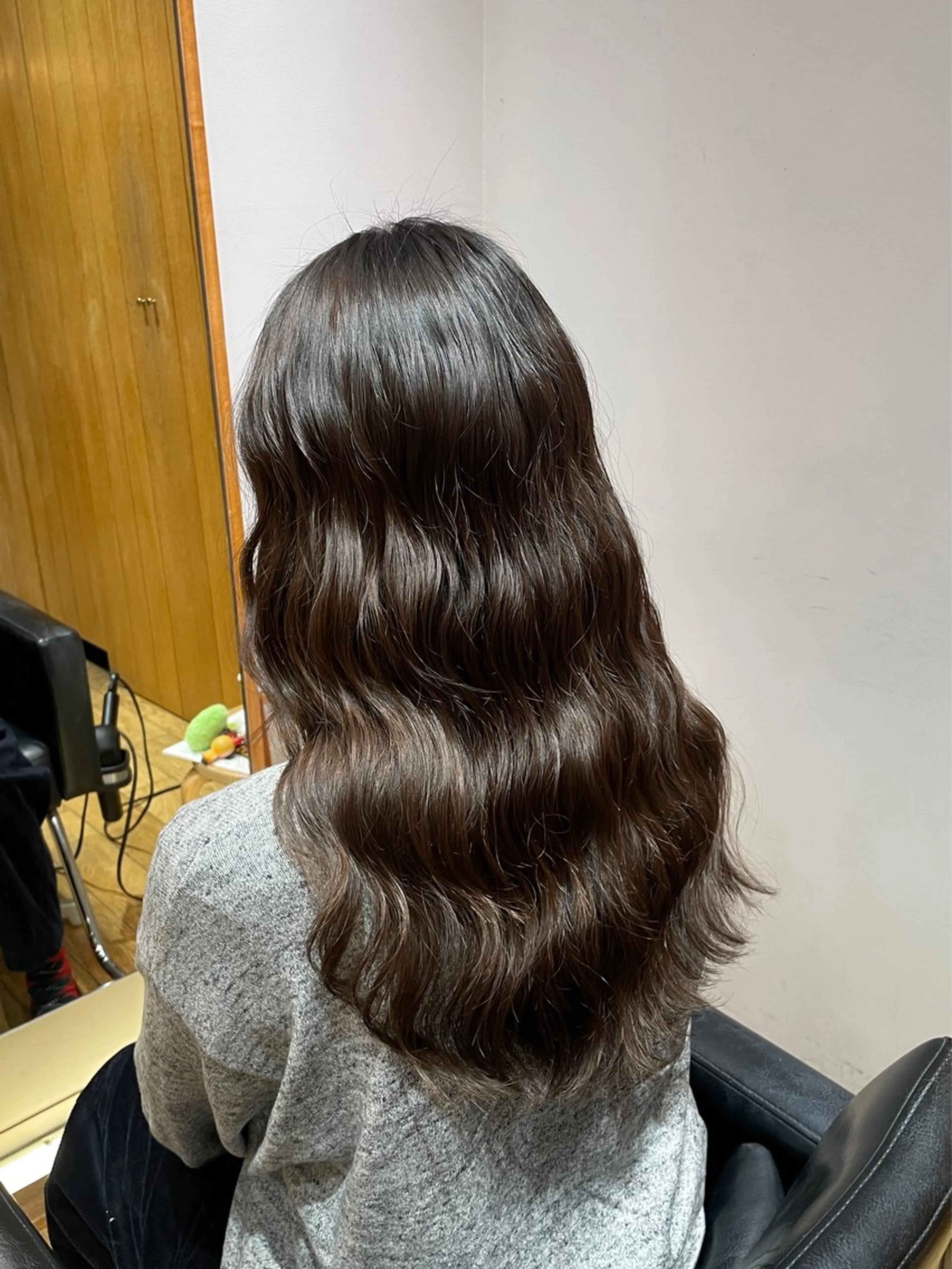 ロング パーマ パーマ 縮毛矯正/レイヤー /ひかるのヘアスタイル