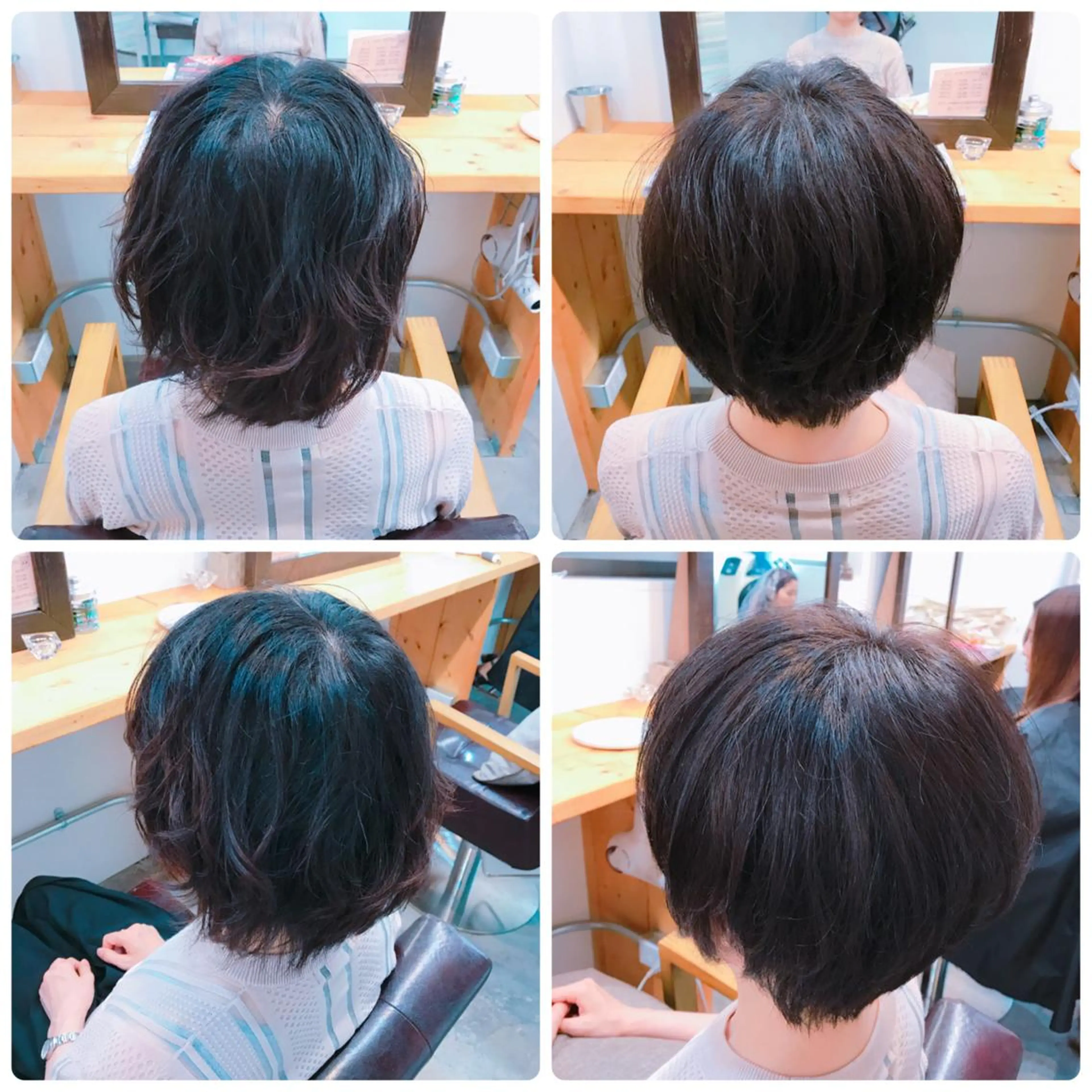 ショート カラー ショートボブ グレージュ イルミナカラー ボブ ショートヘア 🌈限定価格🌈 鈴木　瑛輔のヘアスタイル