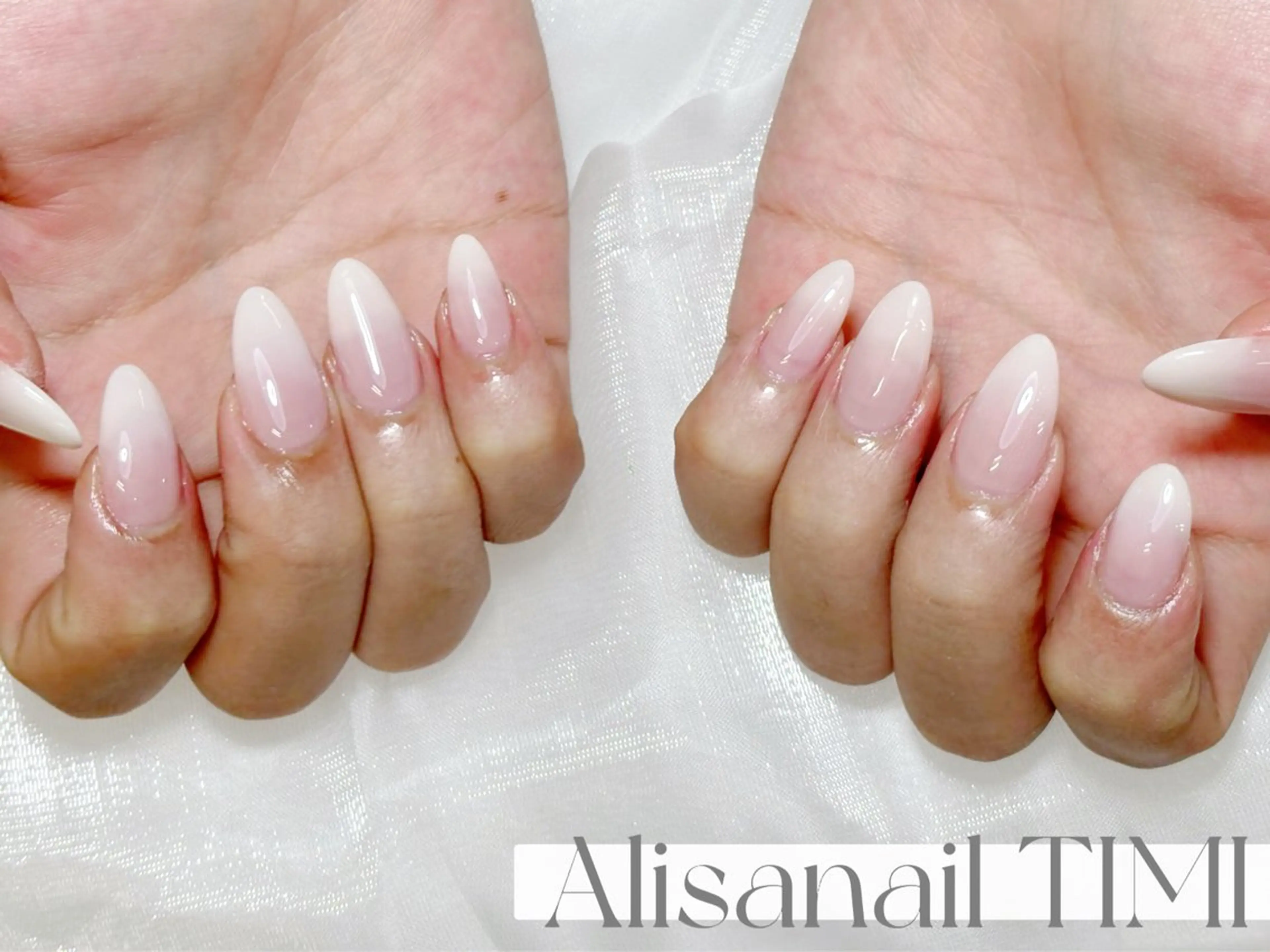 ネイル ピンク ハンドネイル Alisa nail Timiのネイルデザイン
