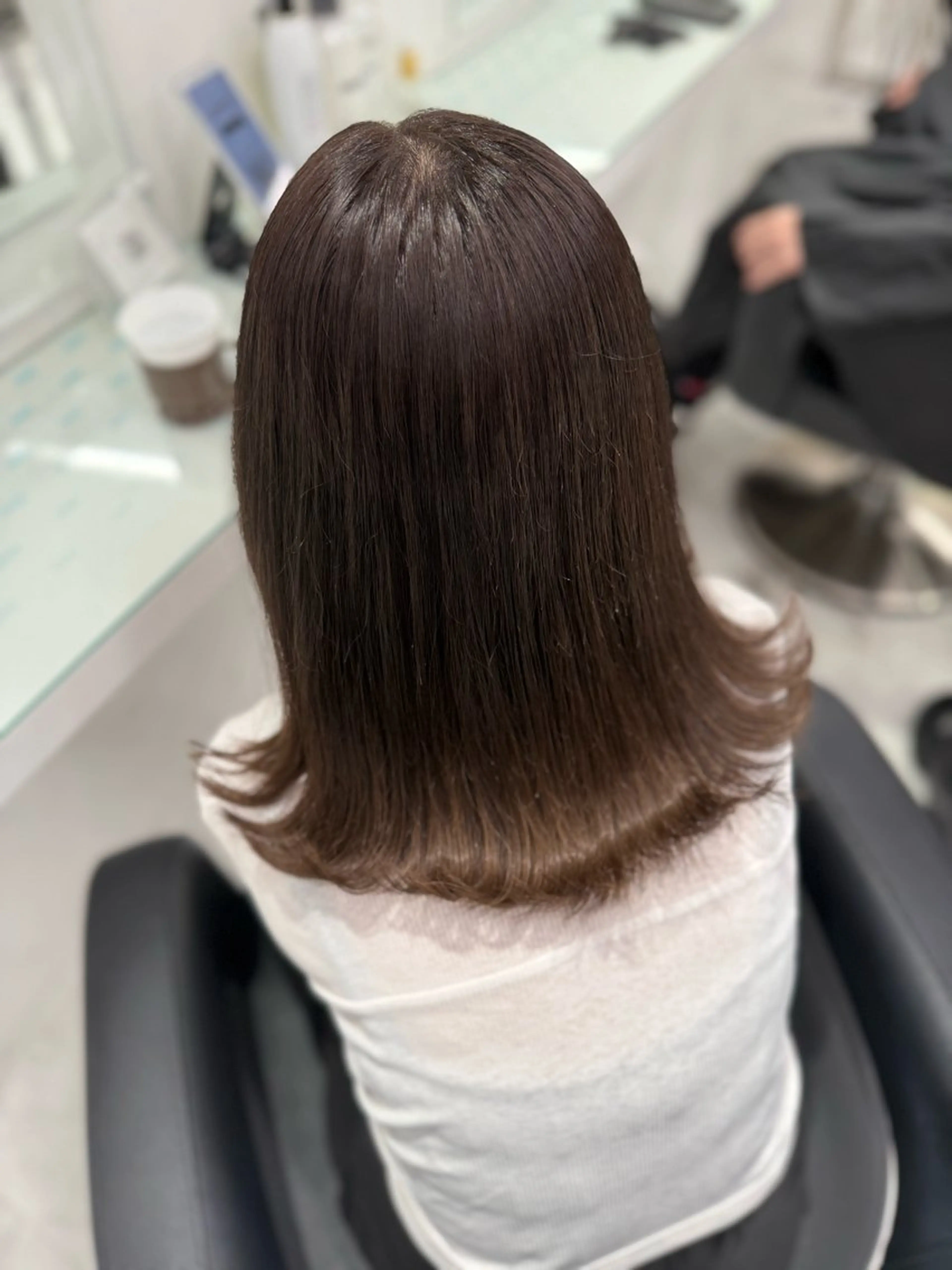 ミディアム カラー カット ヘアカラー トリートメント 🩰girlyモテ ヘア🩰🍨AYAのヘアスタイル