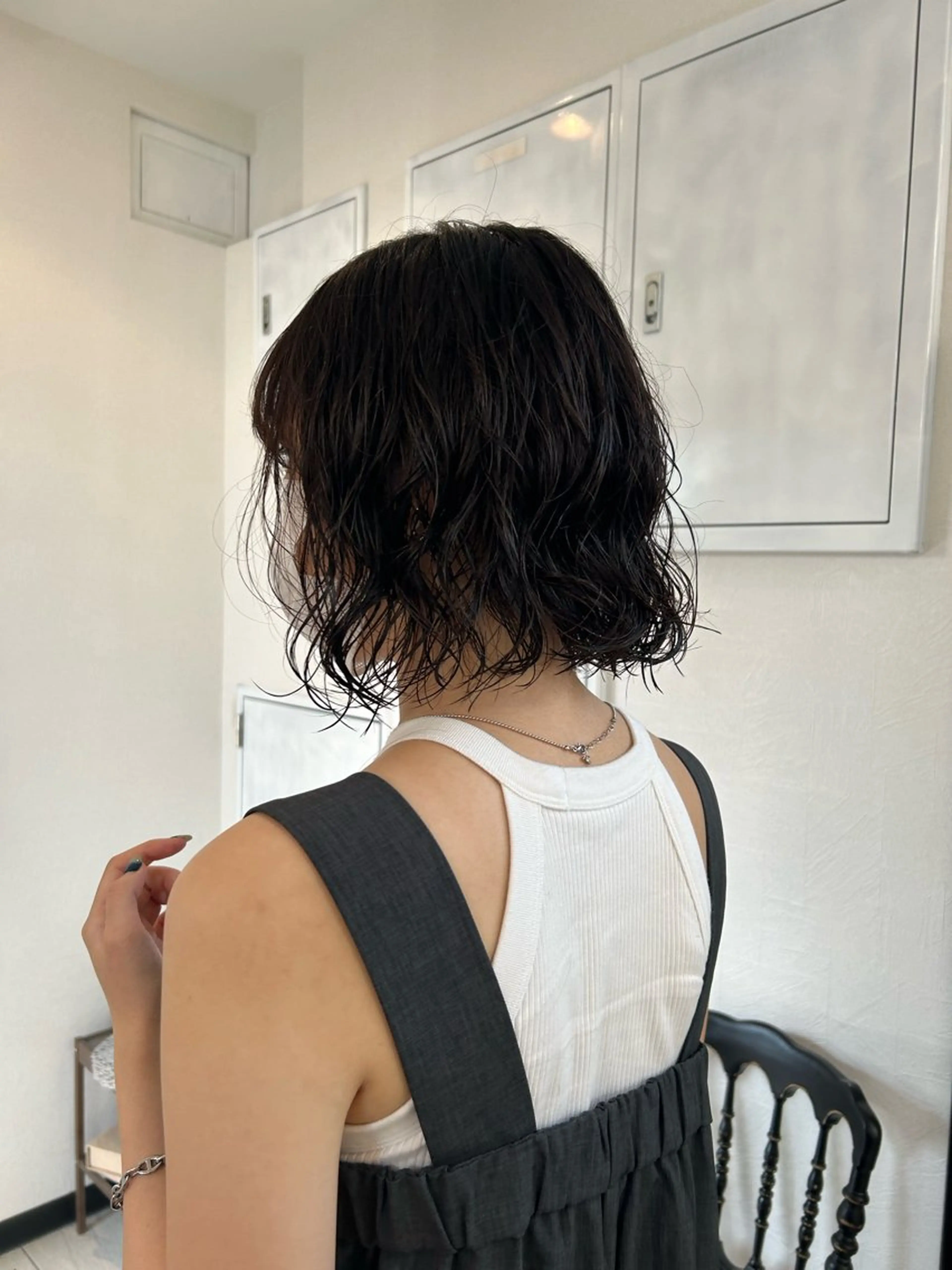 ショート パーマ ボブ レイヤーカット Yui. レイヤー／パーマのヘアスタイル