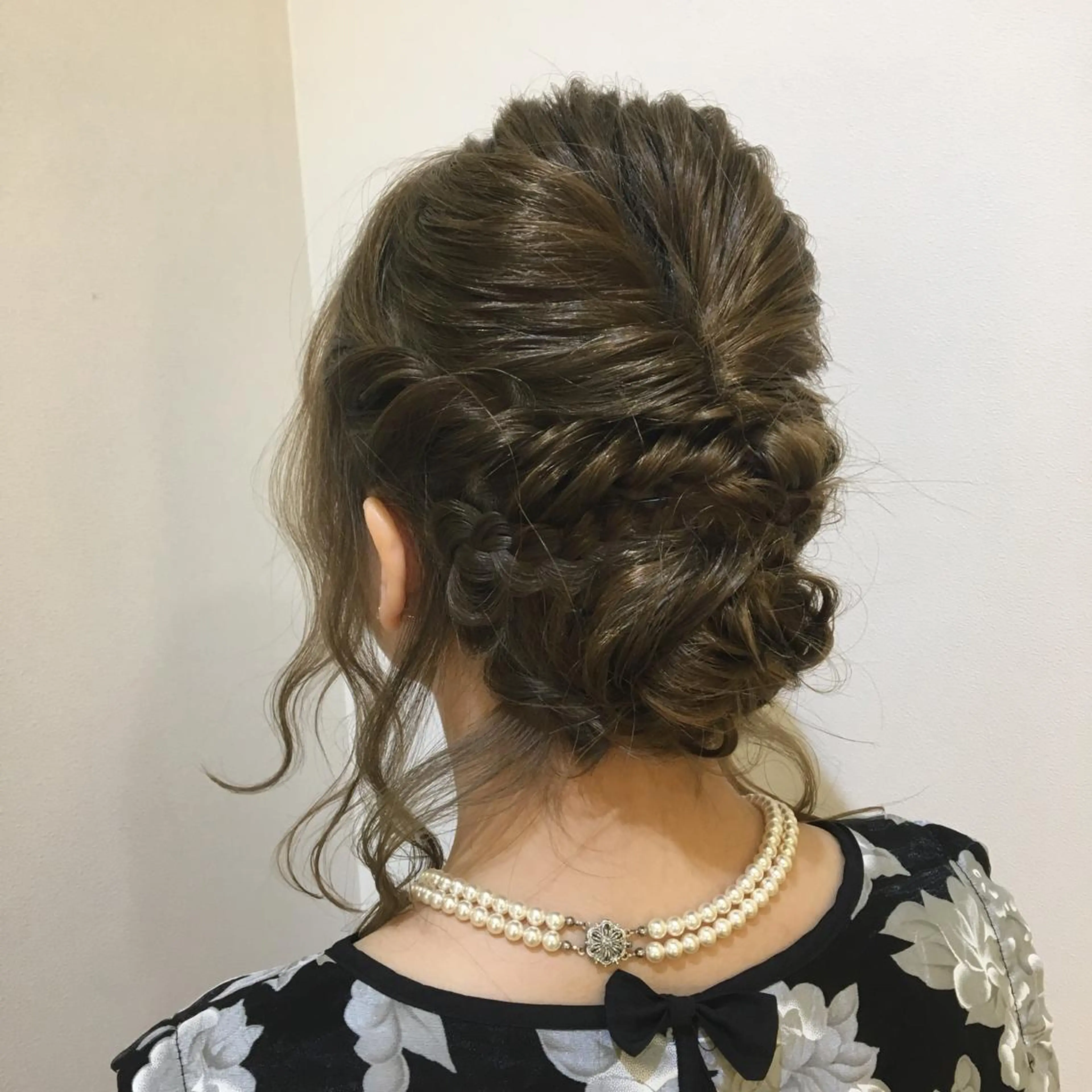 ミディアム ヘアアレンジ 髪質改善 頭身浴/ 中田のヘアスタイル