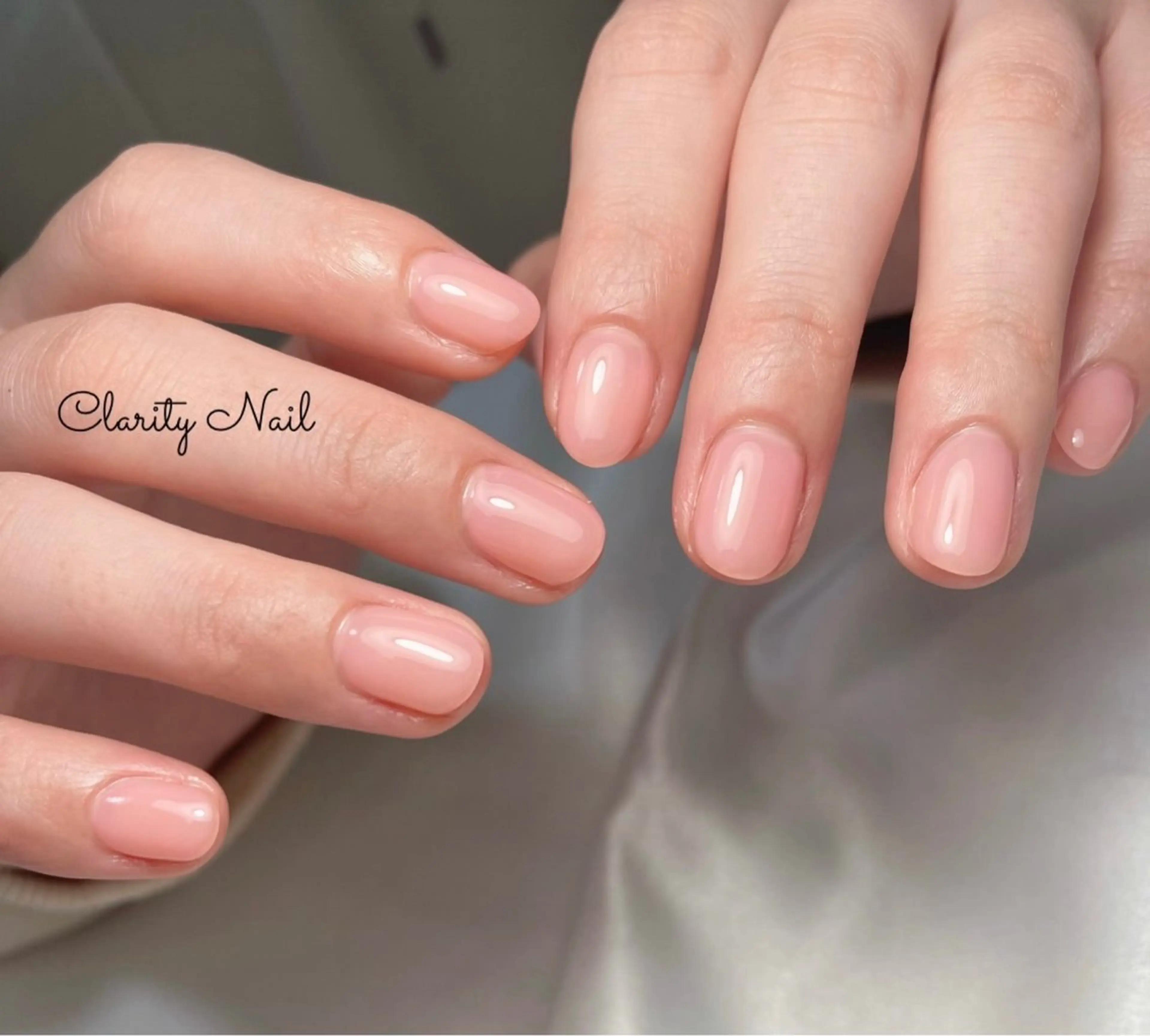 ネイル ワンカラーネイル ハンドネイル Clarity Nailのネイルデザイン