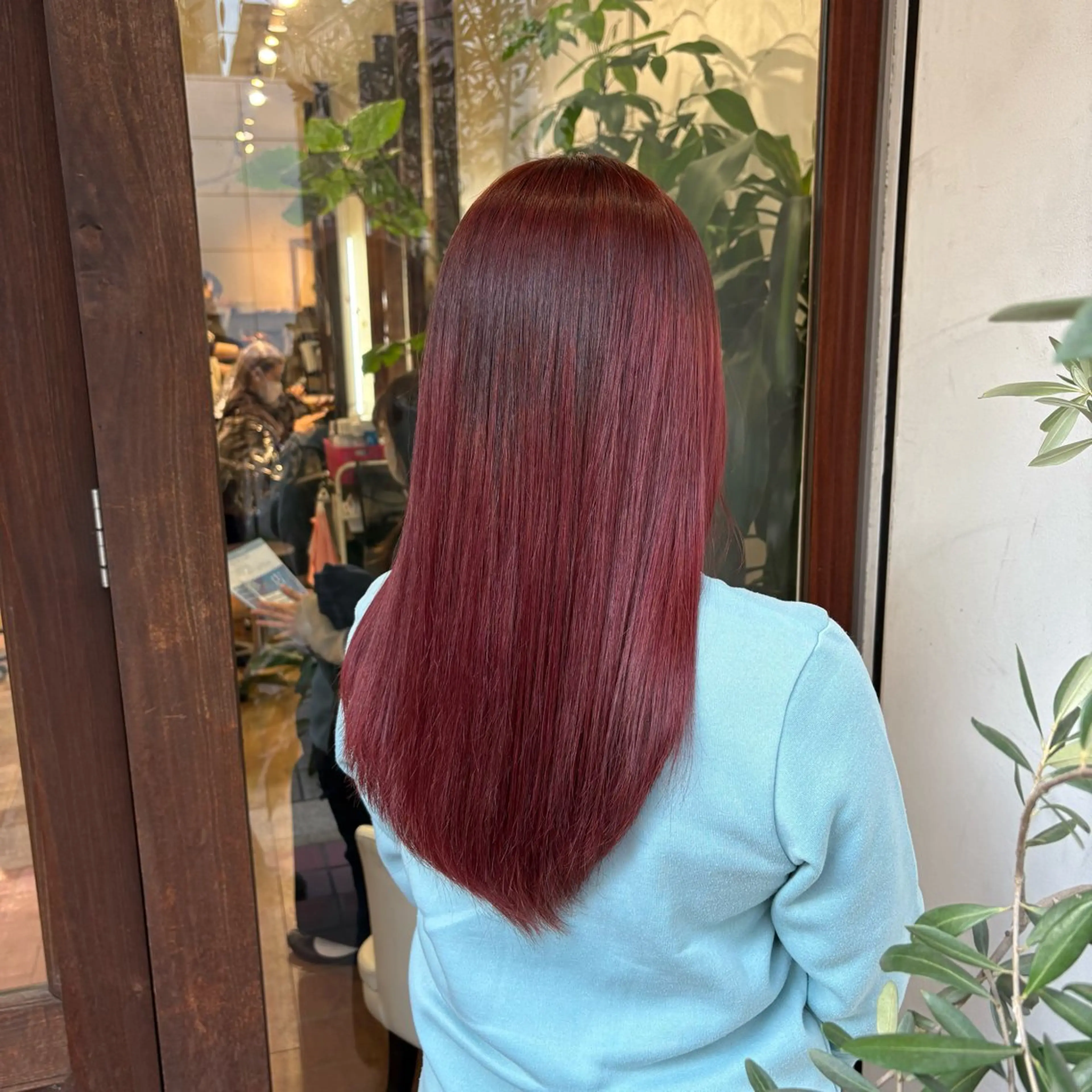 ロング カラー 暖色カラー🌷 髙木 優人のヘアスタイル