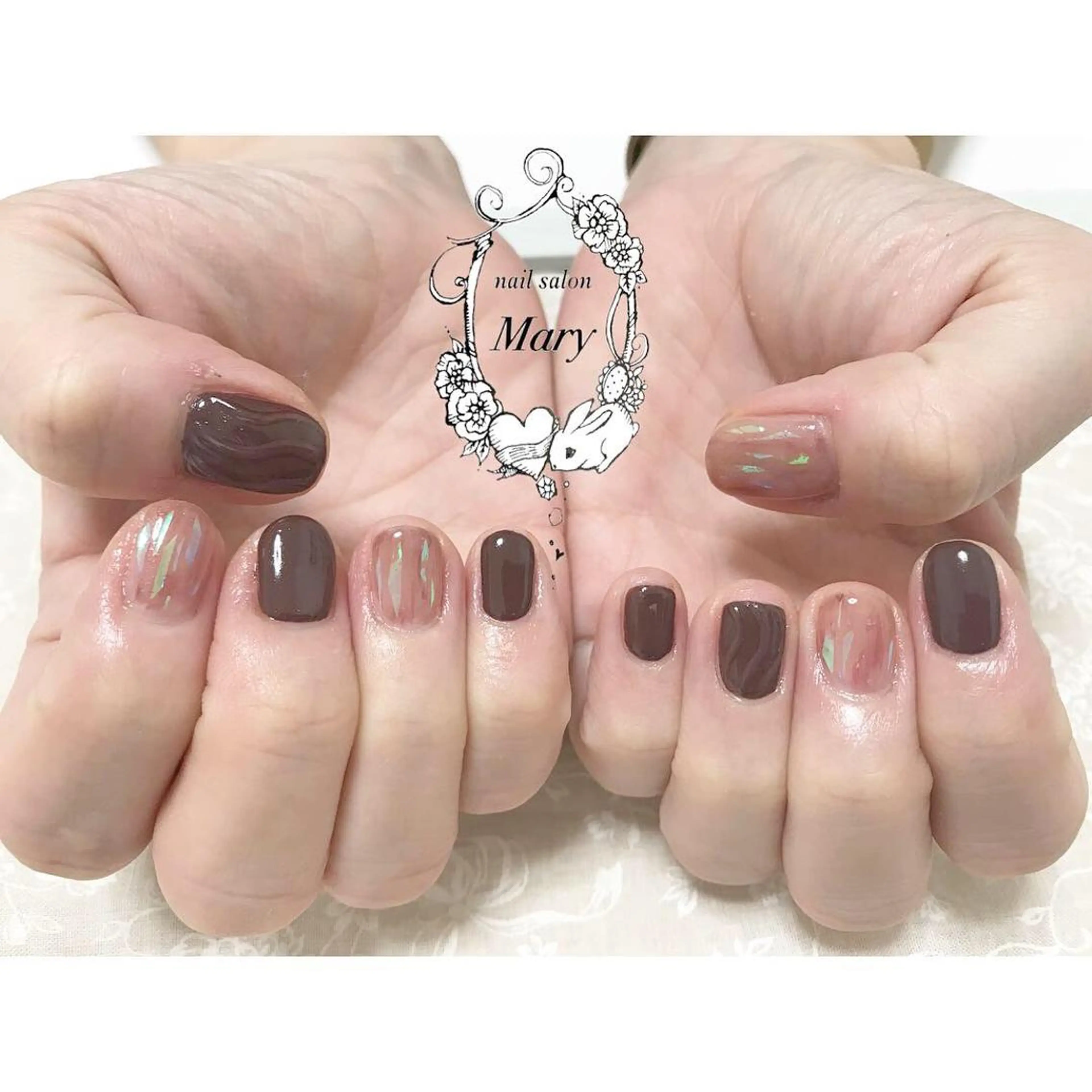 ネイル ニュアンスネイル WITH  NAIL ネイリストのネイルデザイン