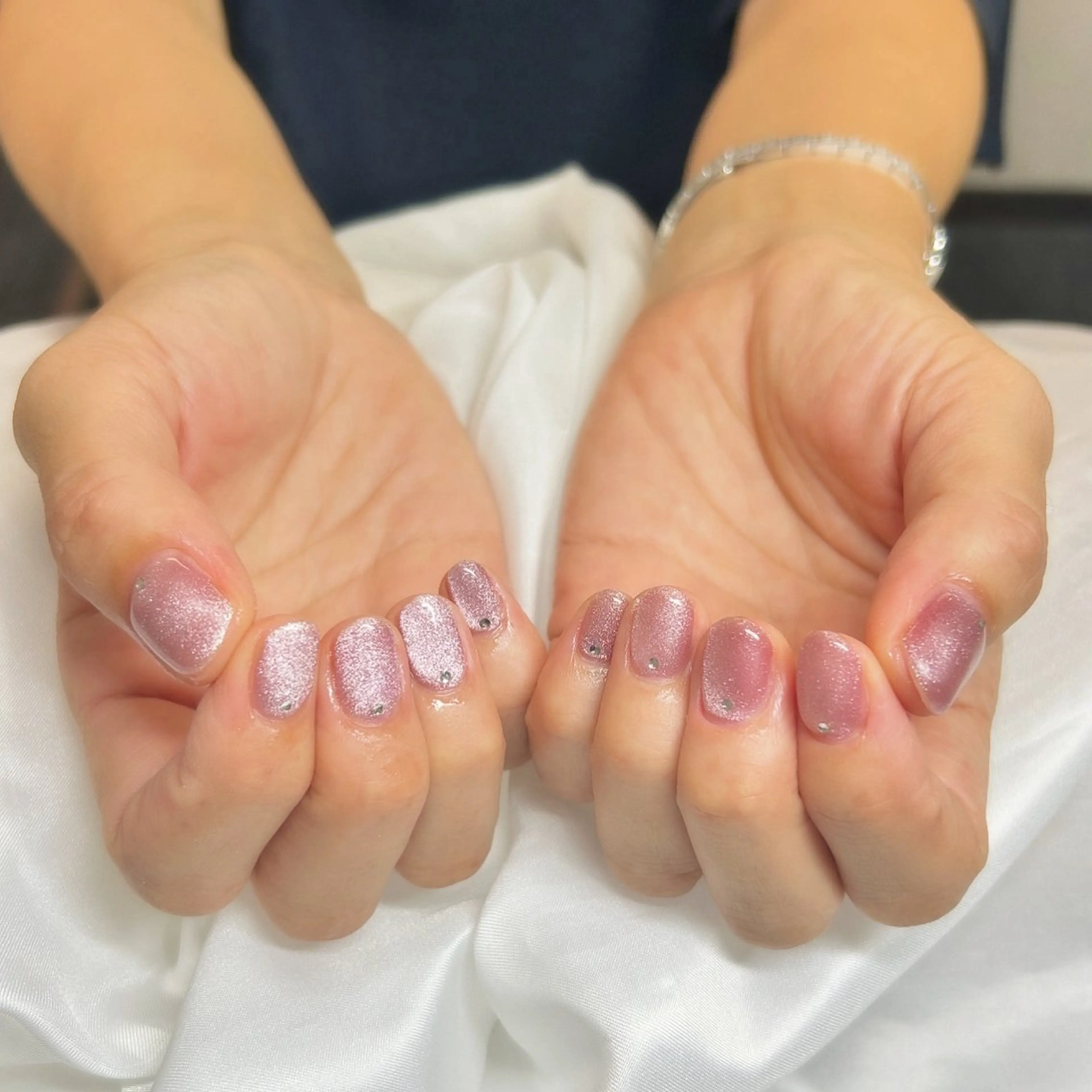 ※Jrネイリスト施術【ハンド】マグネットネイル☆オフ無しの写真
