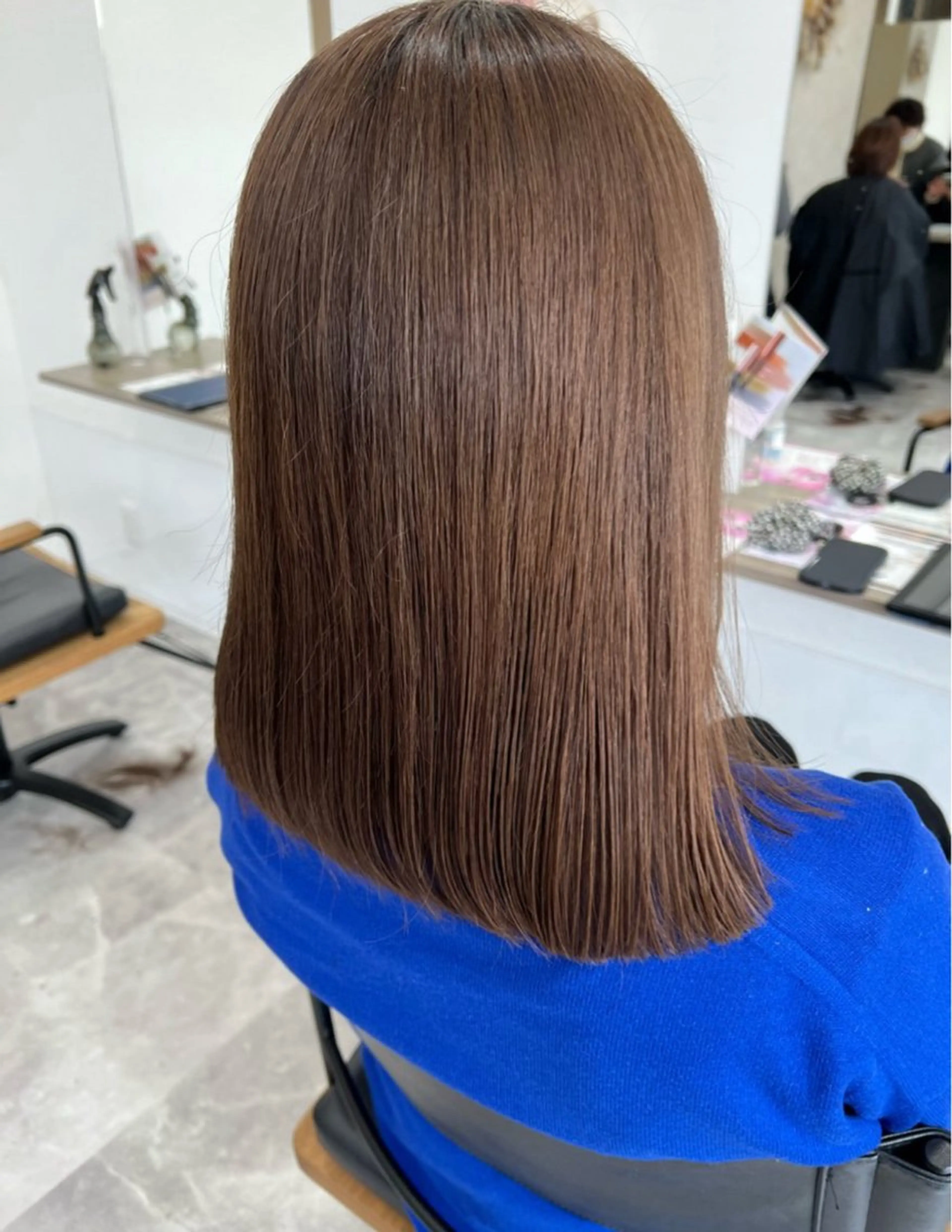 ミディアム 透明感/レイヤー💎 髪質改善/希美のヘアスタイル