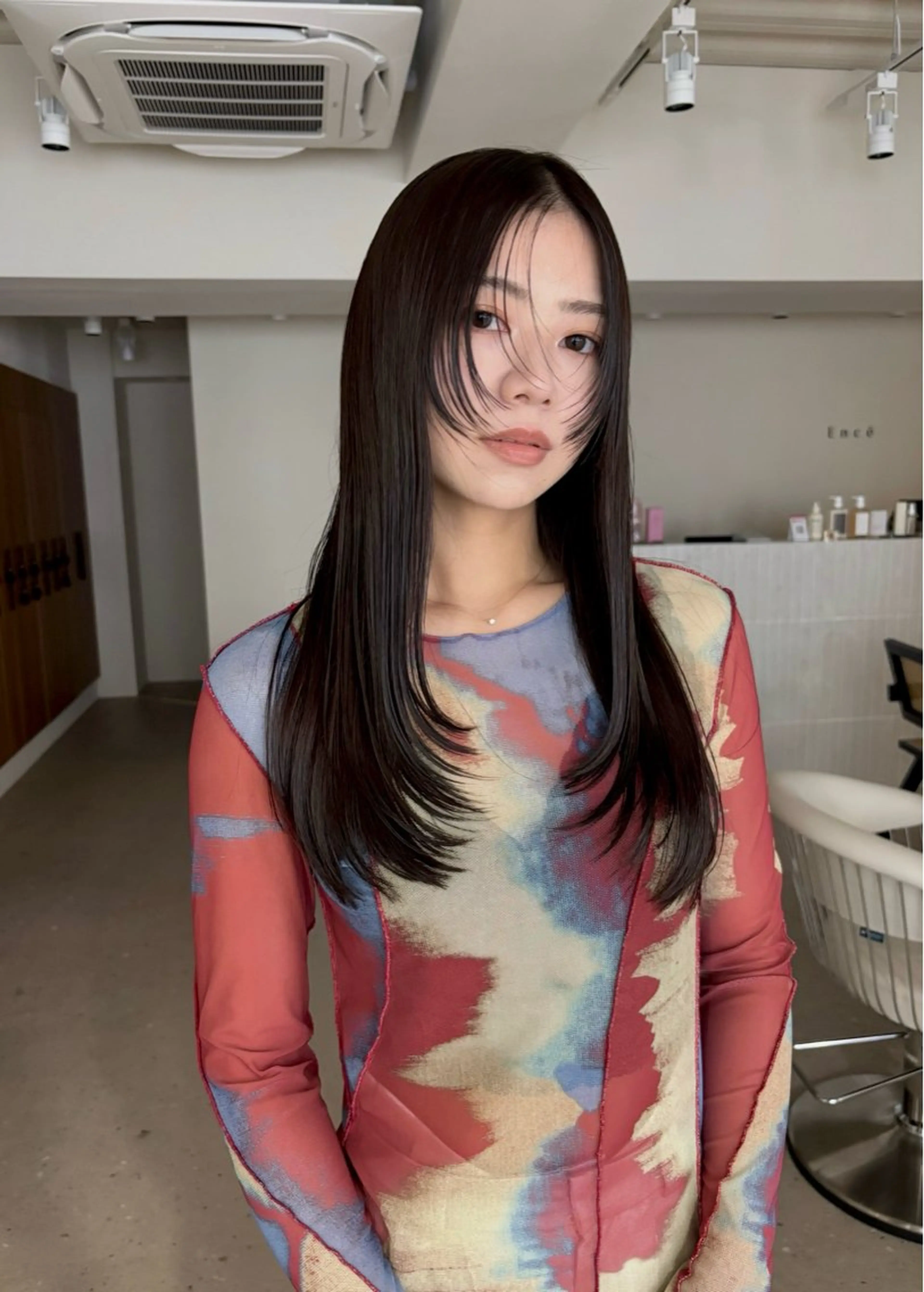 ロング レイヤーカット risa 。のヘアスタイル