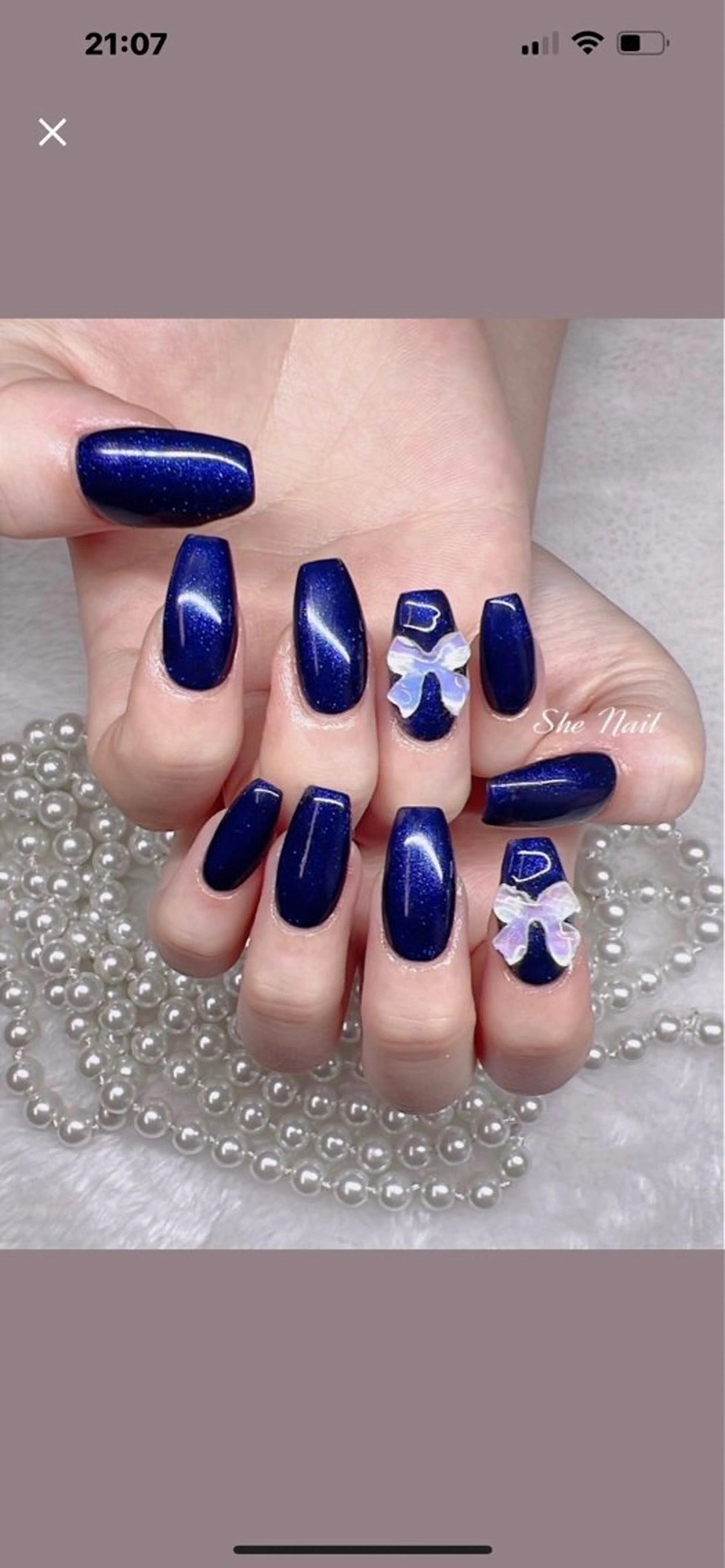 She_nail所属・ELSA_ Bellaのネイルデザイン