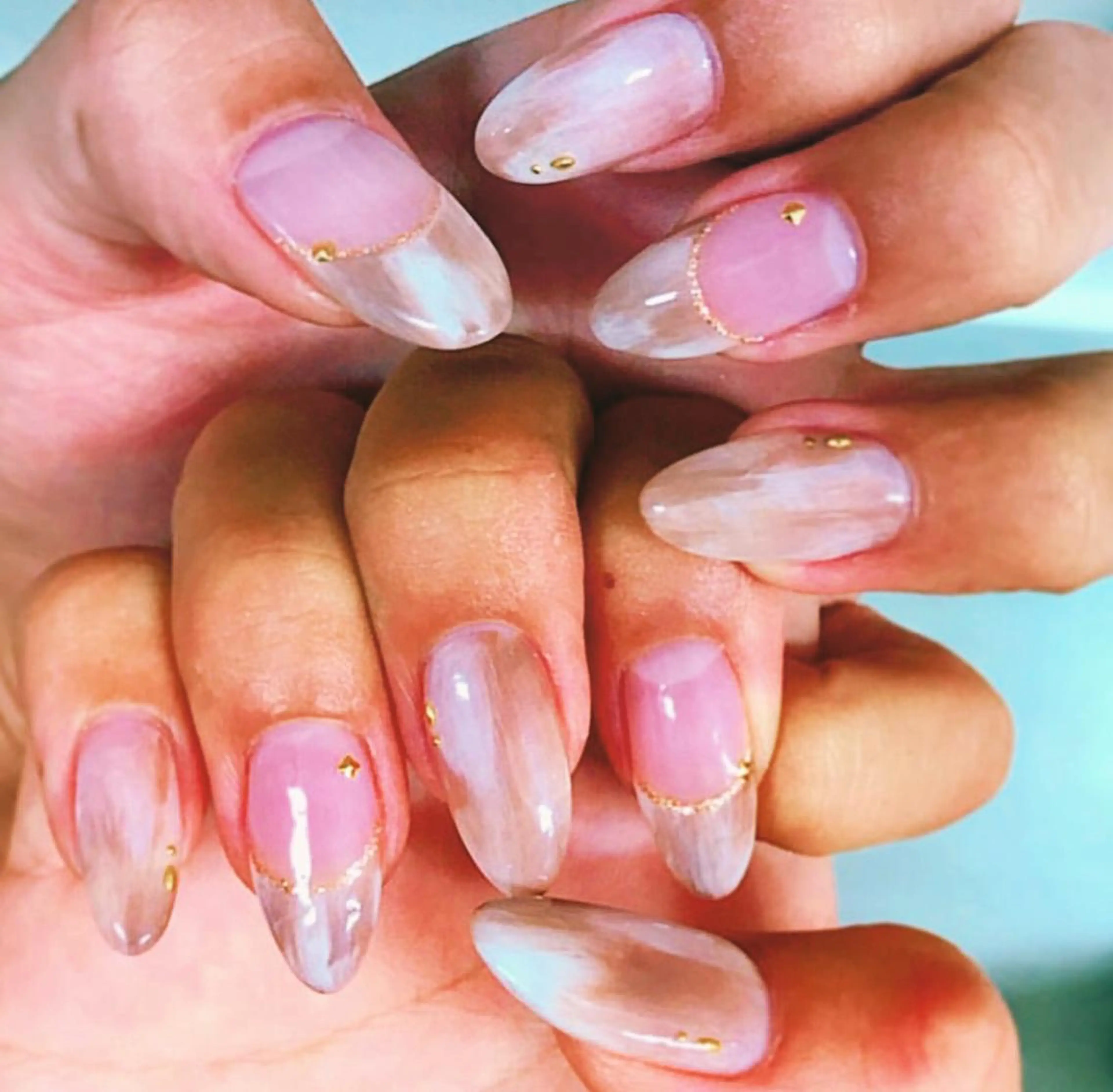 ネイル フレンチネイル ハンドネイル Riz nailのネイルデザイン