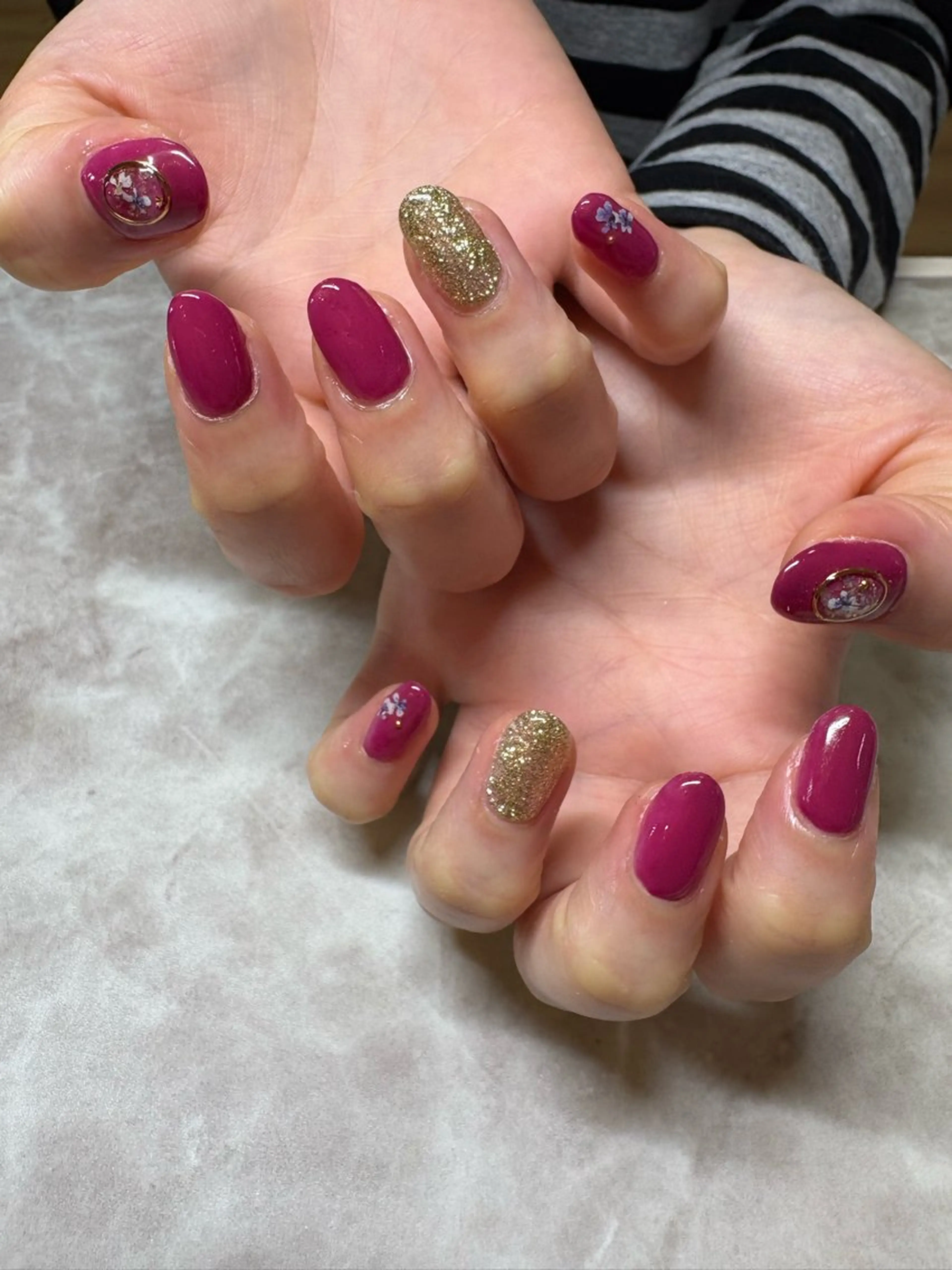 ネイル ハンドネイル 浅野 綾のネイルデザイン