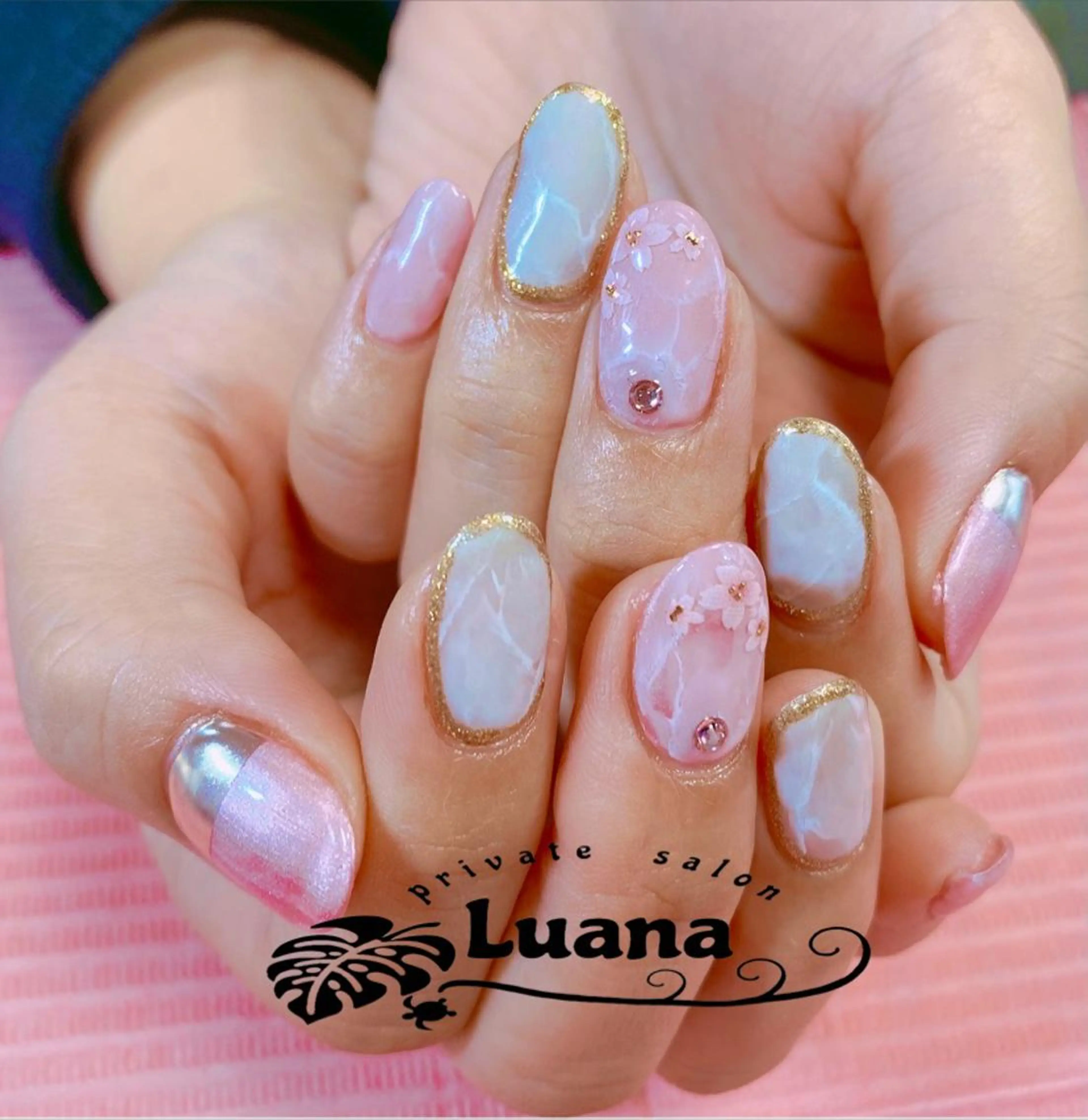 ネイル 自宅ネイルサロン ルアナのネイルデザイン