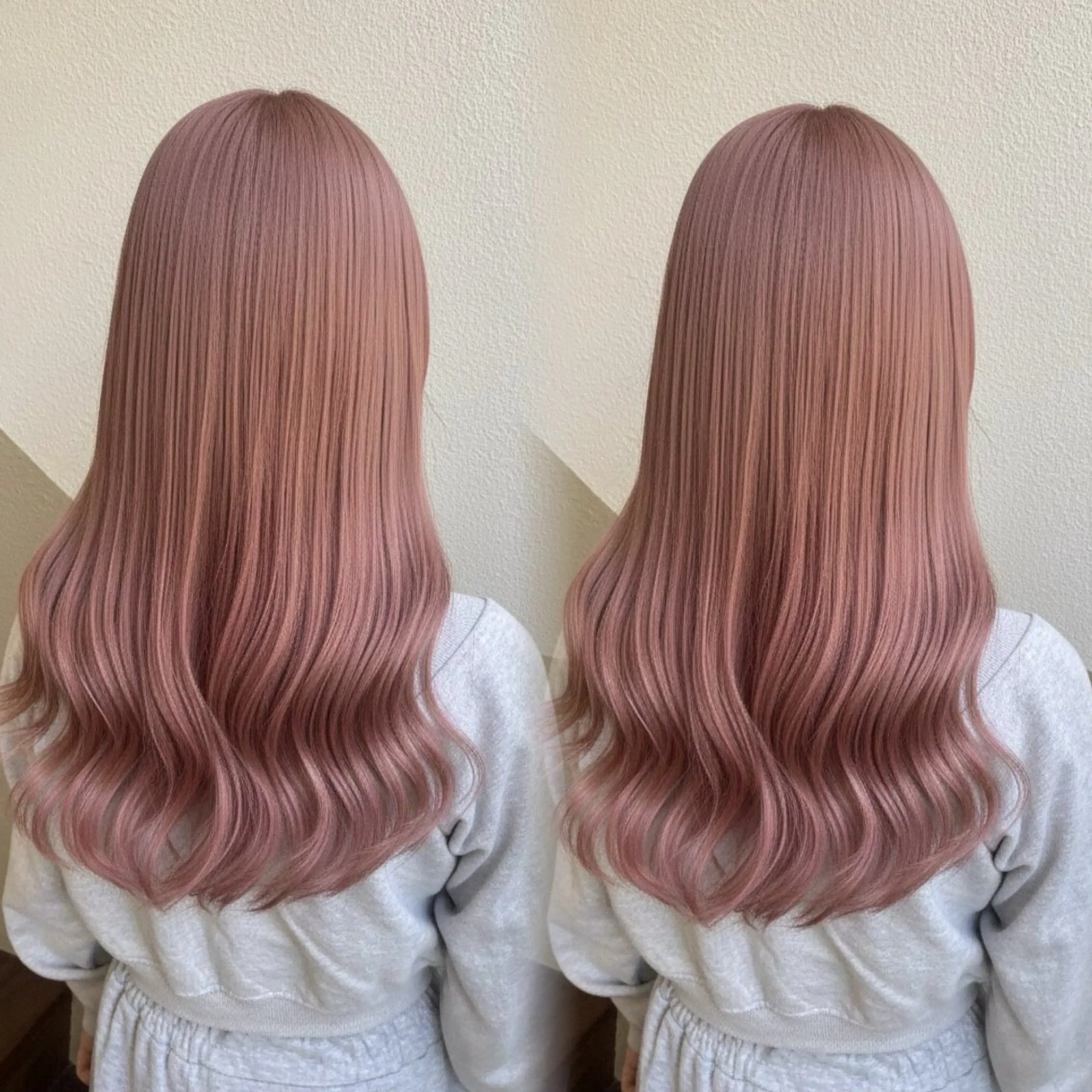 ロング カラー ヘアカラー トリートメント 透明感カラー/ 小顔カット/ミヅキのヘアスタイル