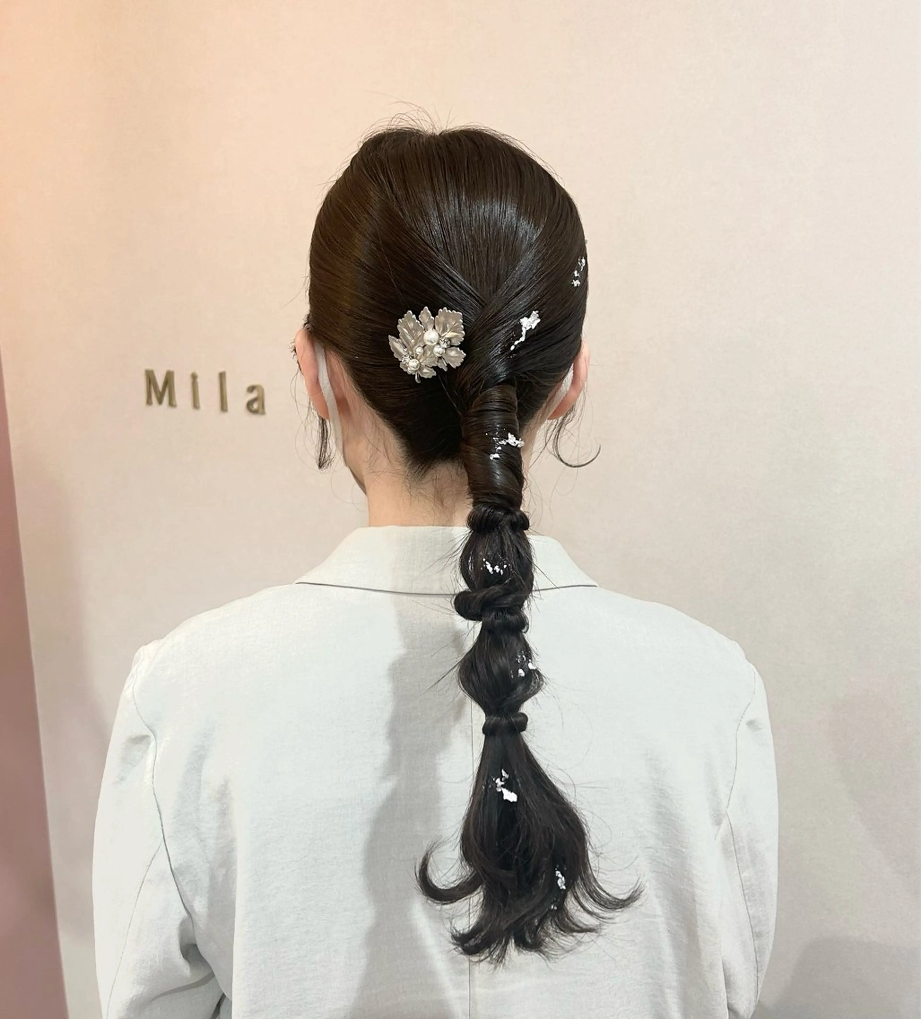 ロング ヘアセット Mila Hazukiのヘアスタイル