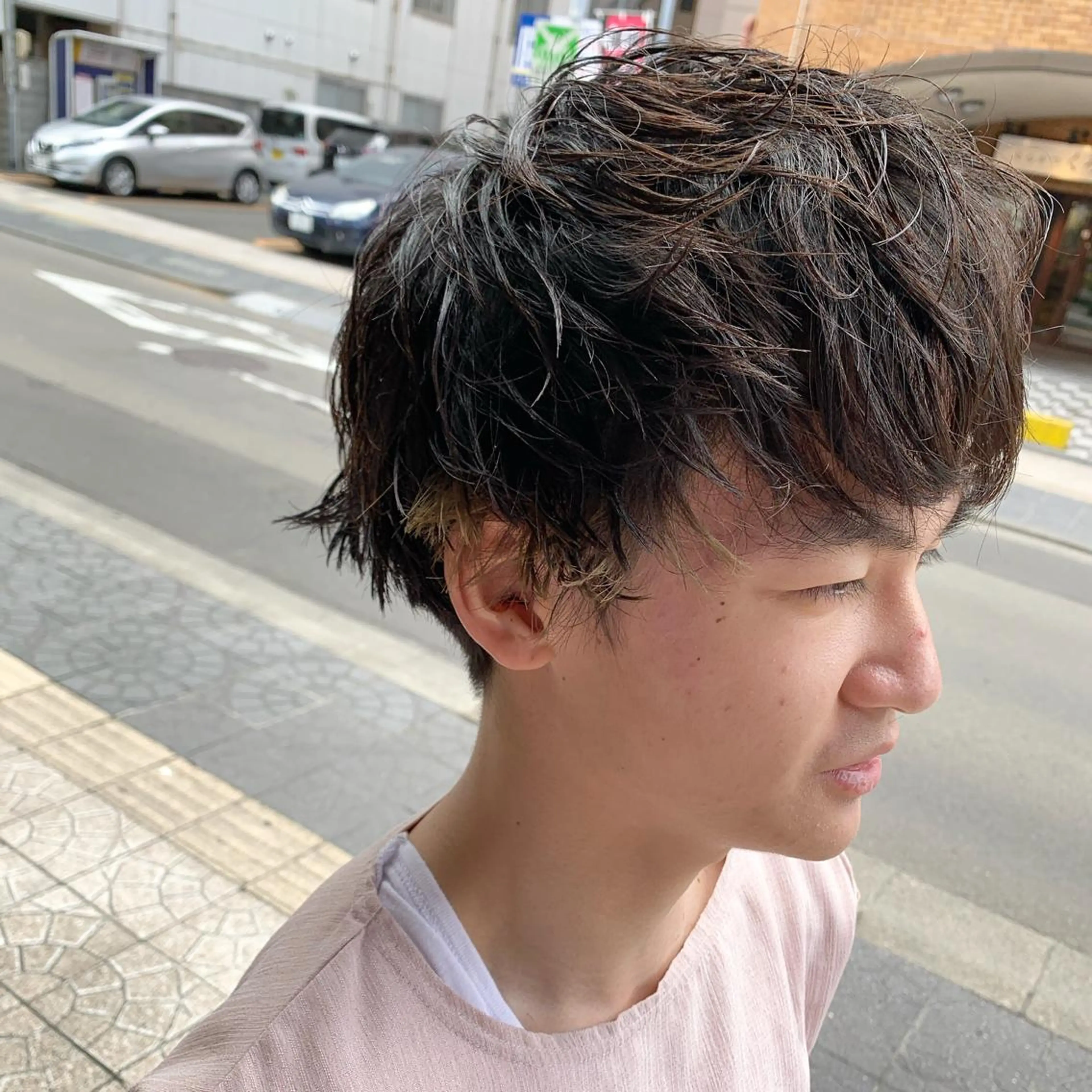 ショート メンズ マッシュ ショートヘア yoshi (高橋福博)のヘアスタイル