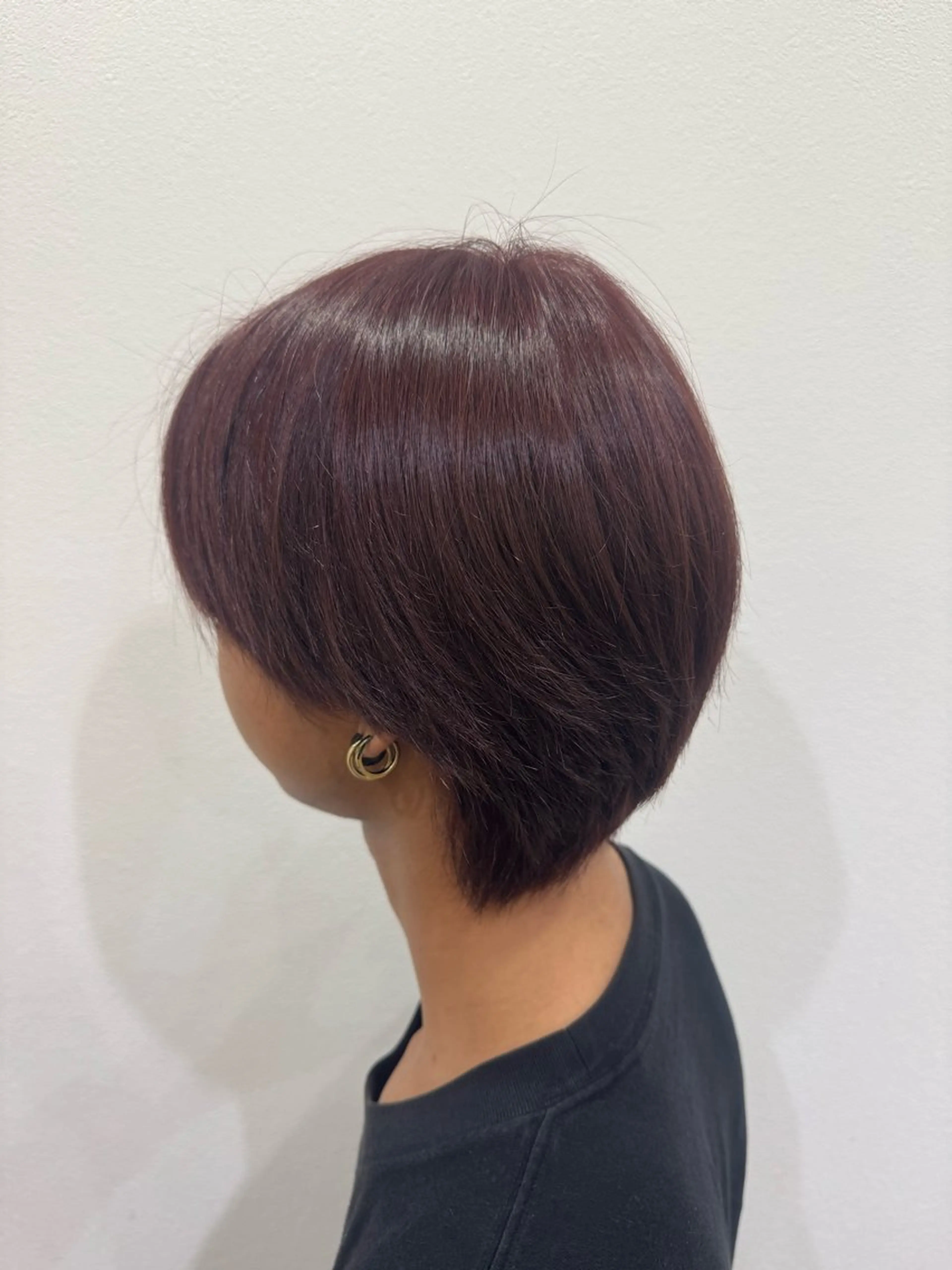 カラー メンズ ブラウンカラー カット ヘアカラー あ や め Jr.stylistのヘアスタイル