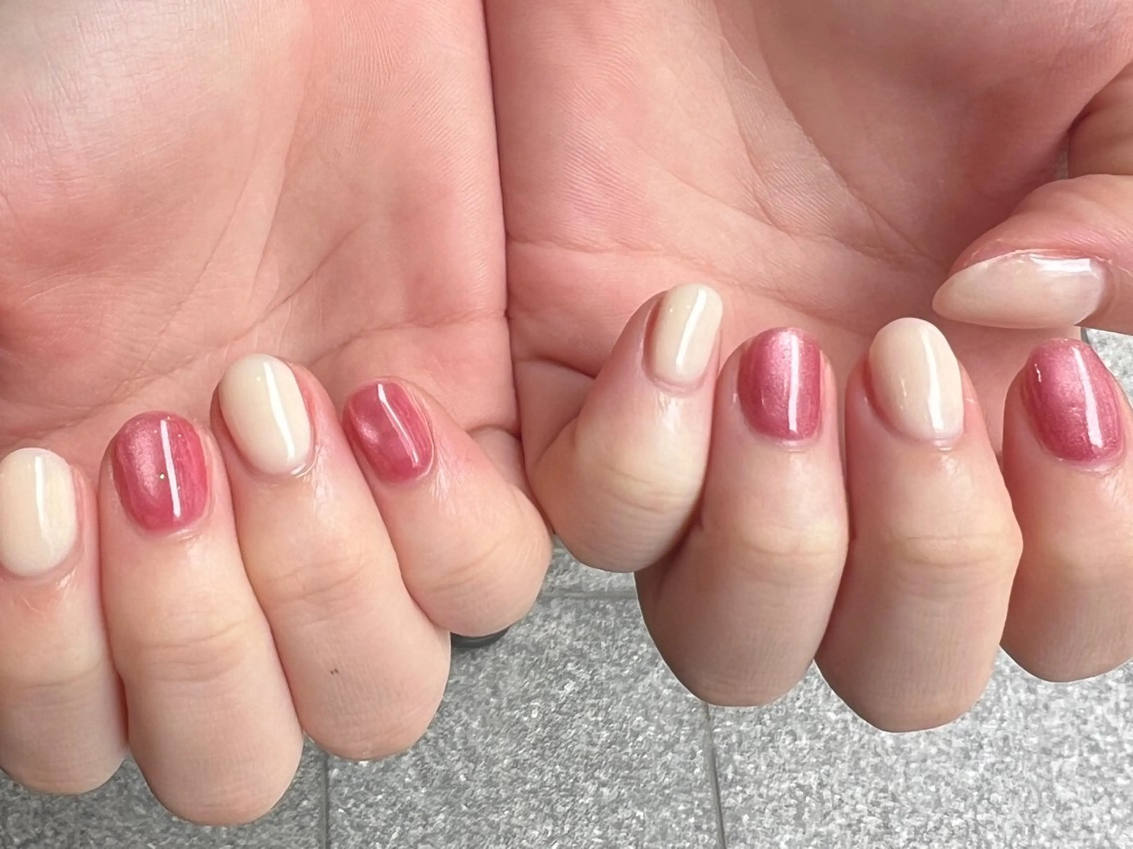 ネイル ワンカラーネイル ハンドネイル 個性派ニュアンス nuts nail所属・【池袋】nuts nail　なつみのネイルデザイン