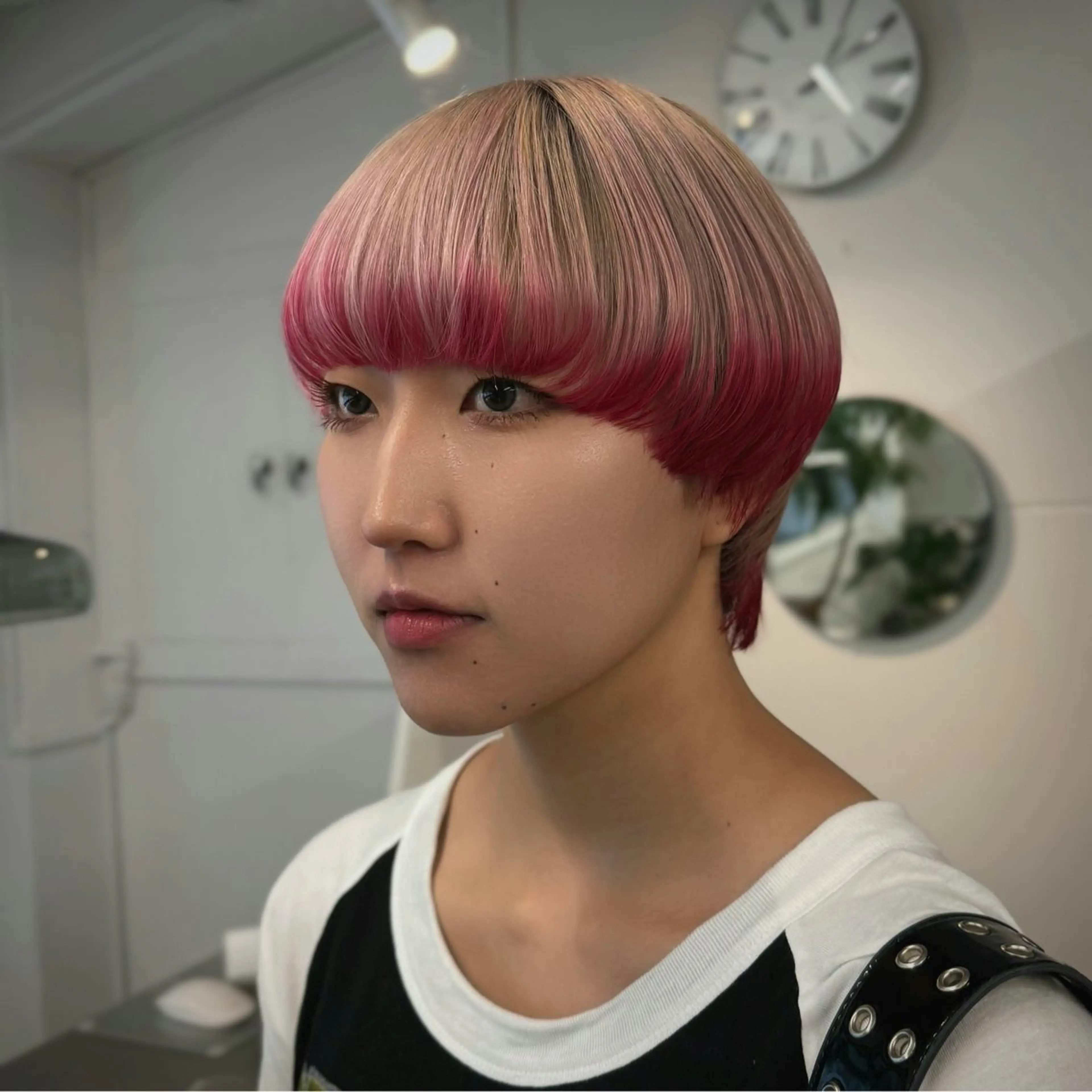 ショート カット ヘアカラー トリートメント INORI🐳/艶カ ラー/レイヤーカットのヘアスタイル