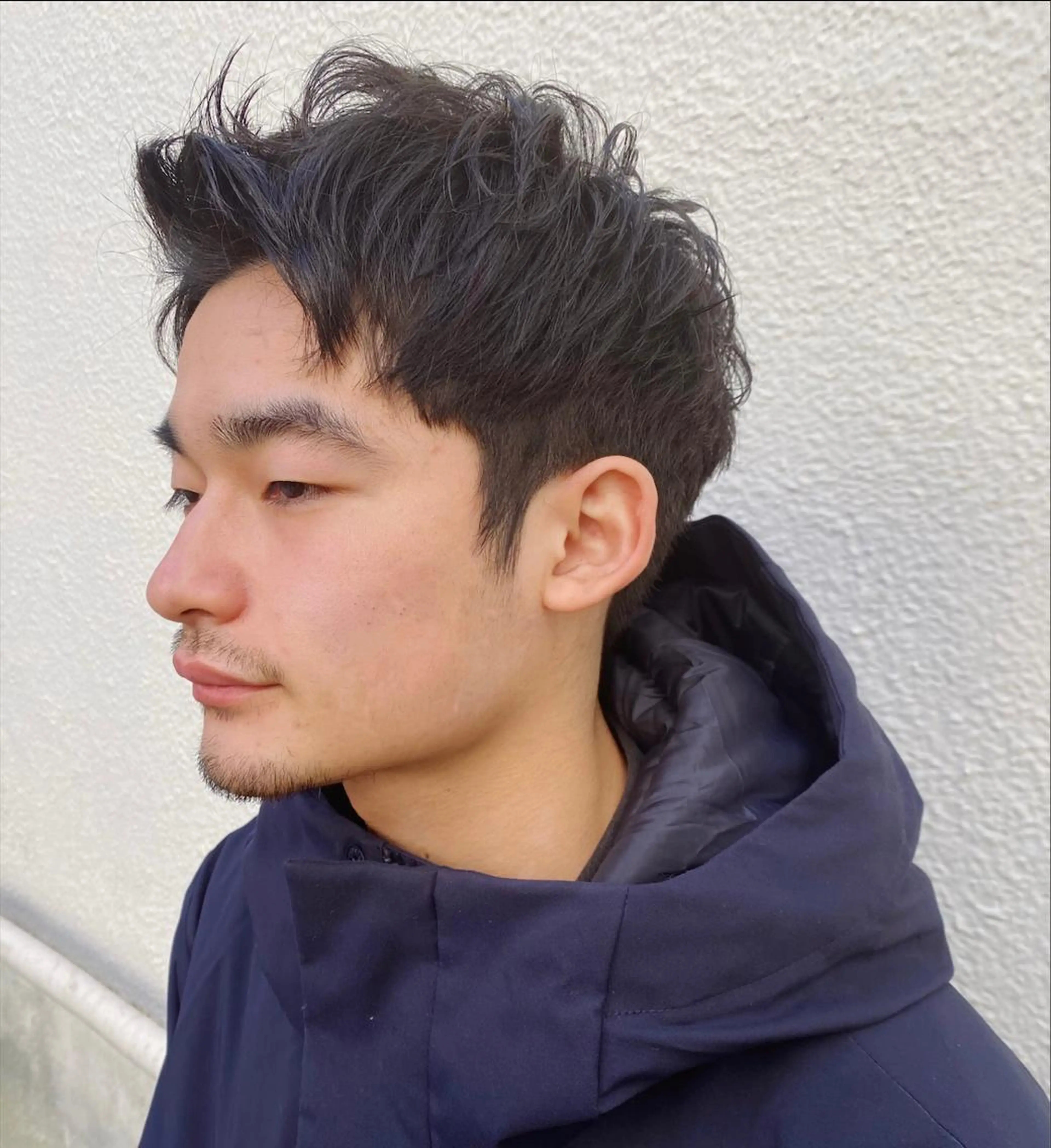 ショート メンズ カット nely所属・kouyo パーマ/ウルフカットのヘアスタイル