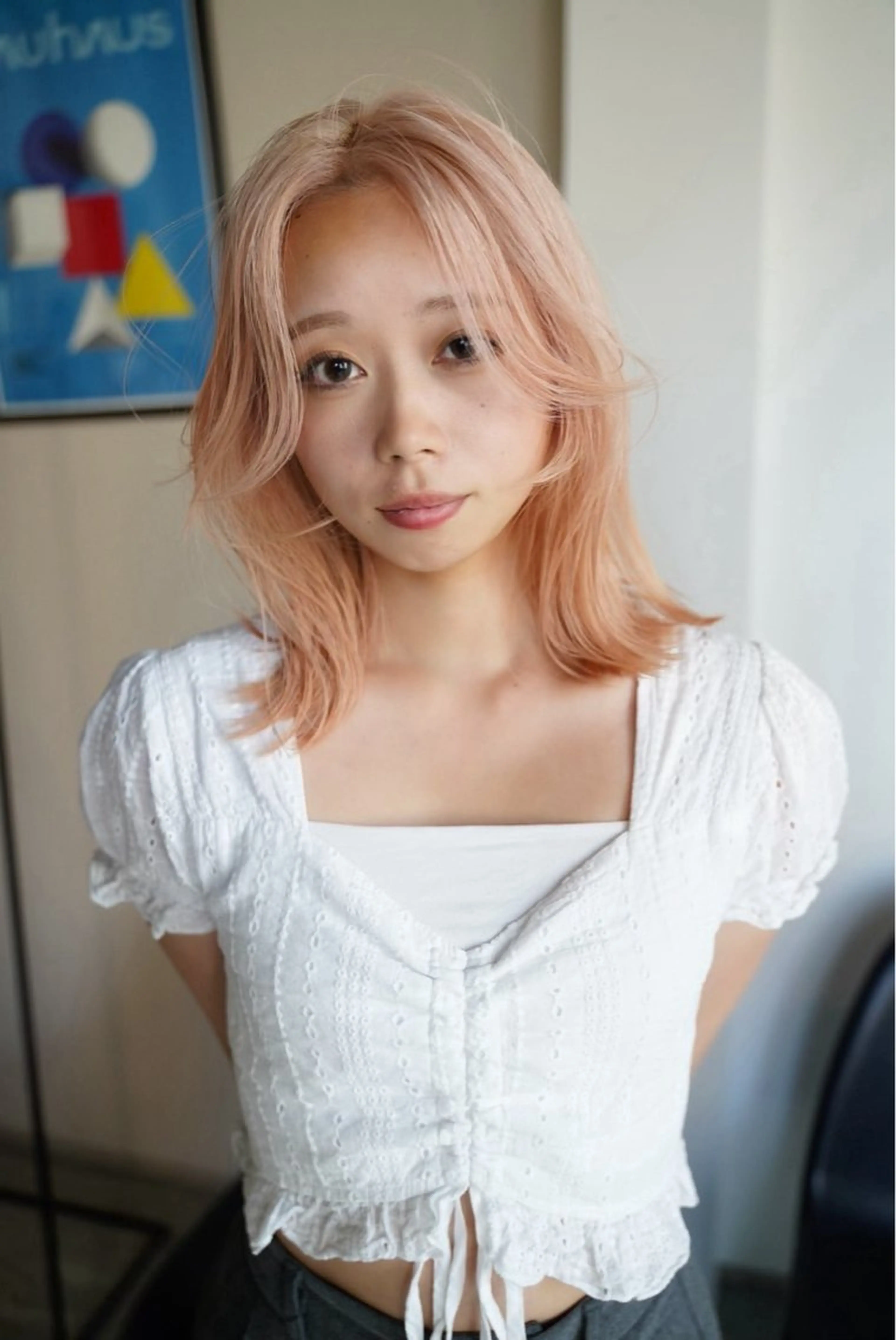 カラー 渋谷/ハイトーン/ 🍒airi👽のヘアスタイル