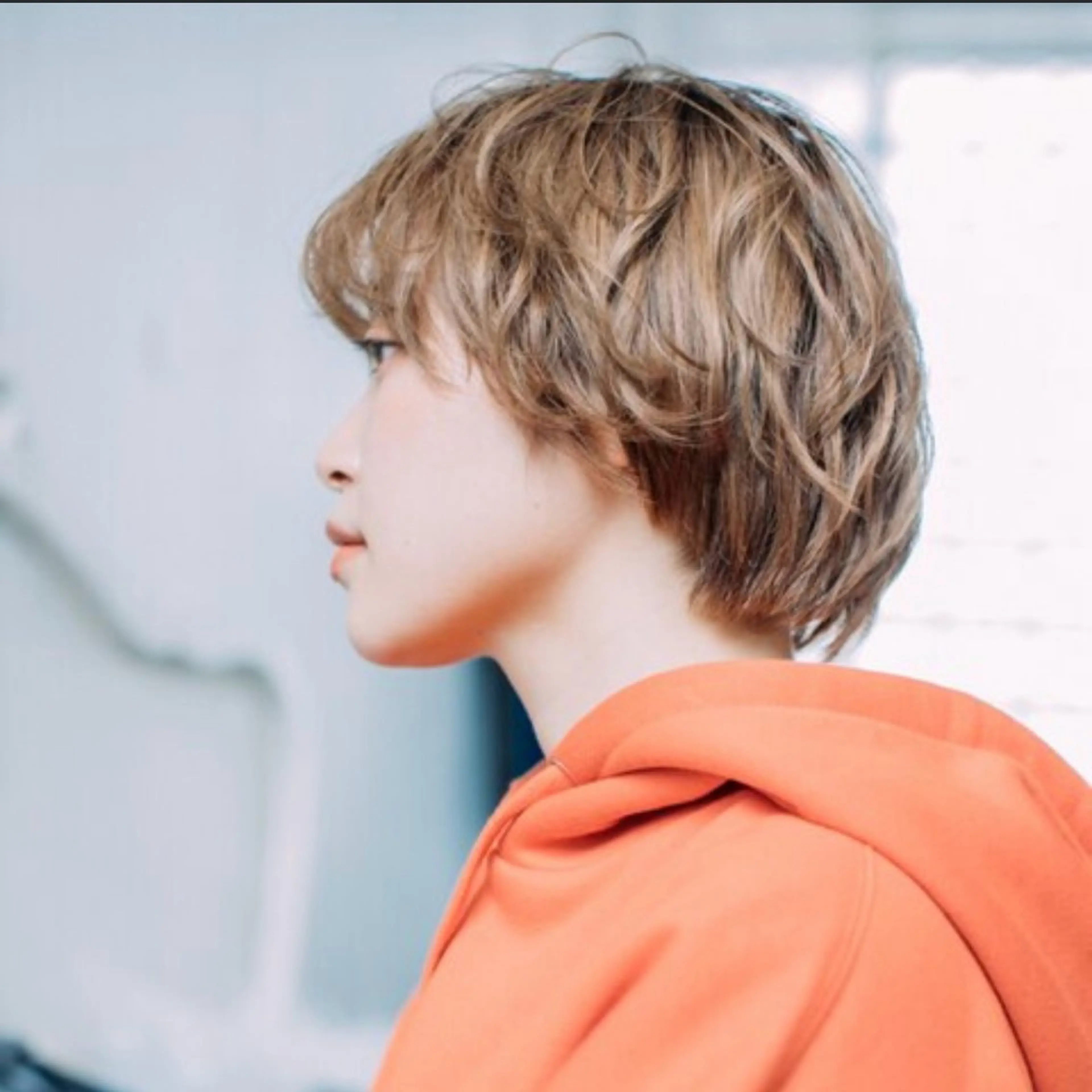 ショート カラー 似合わせショート/ ハイライト/我如古のヘアスタイル