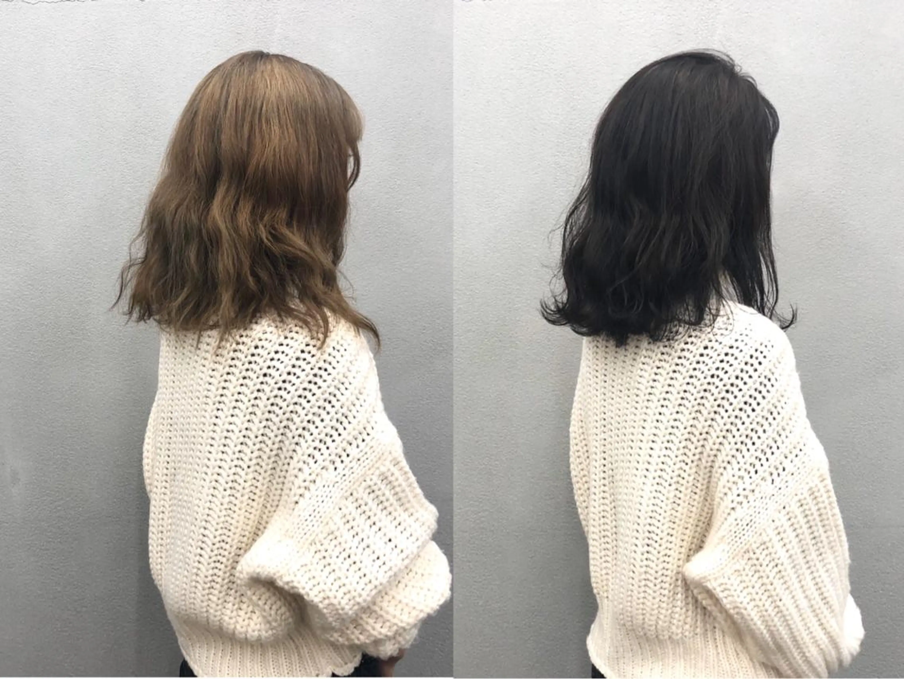 ミディアム カラー ブラウンカラー ココアブラウン カット ヘアカラー トリートメント ボブ/ショート/ 白髪染め/メンズ葛西のヘアスタイル