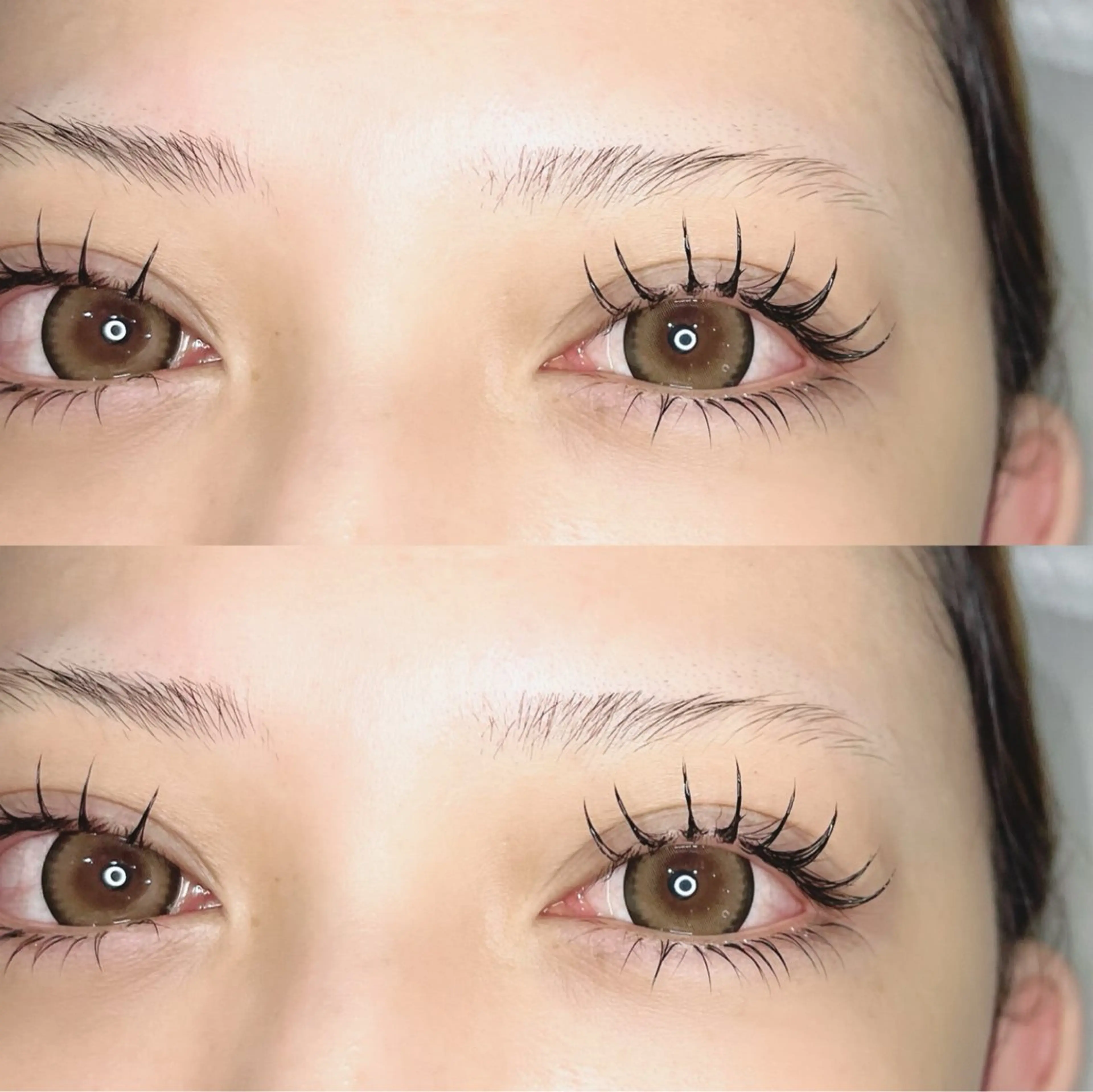 マツエク・マツパ 下まつげエクステ 堀内 優衣💗パリジェンヌのマツエク・マツパデザイン