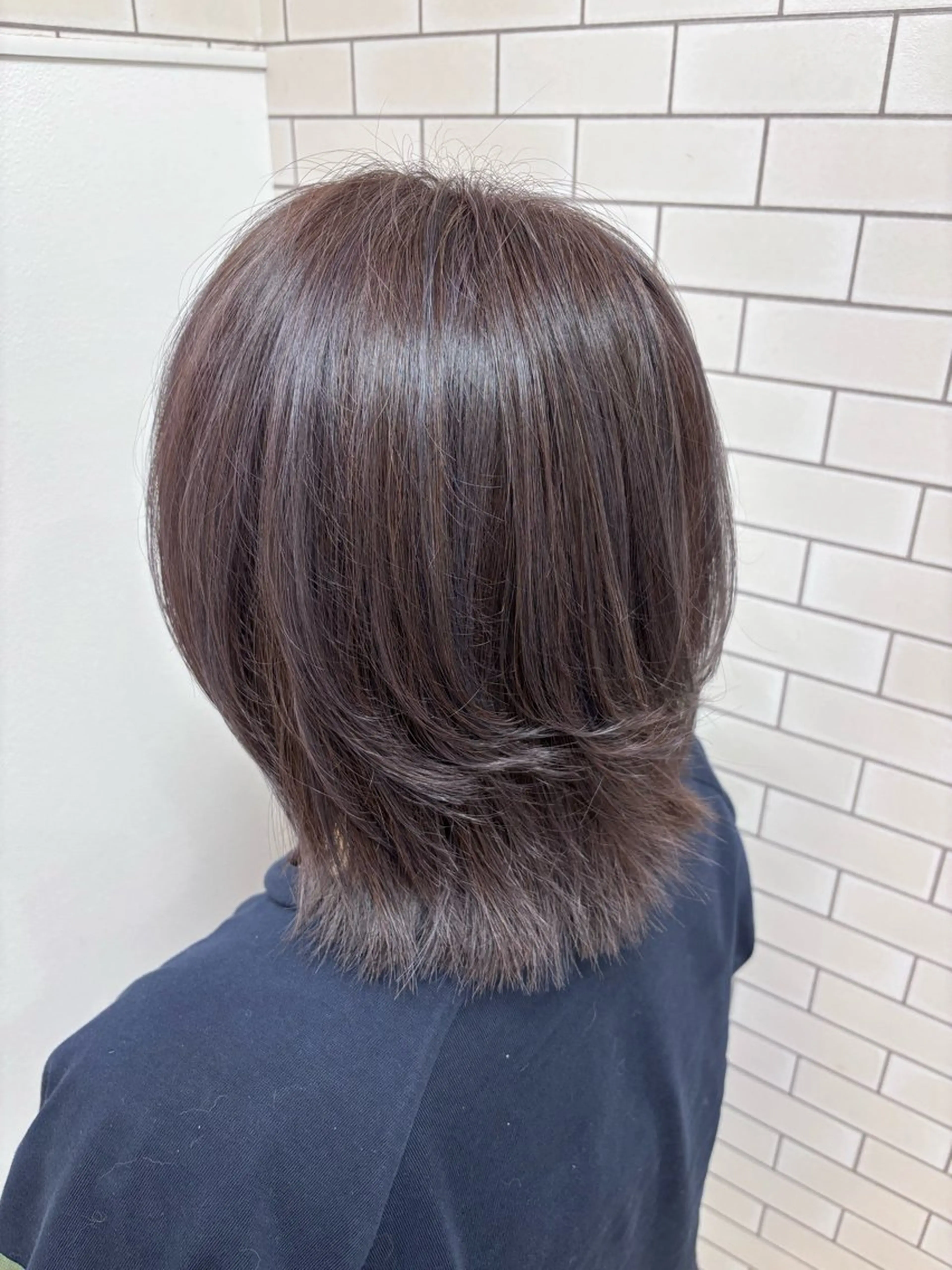 ミディアム カット ヘアカラー airi 🪽‪のヘアスタイル