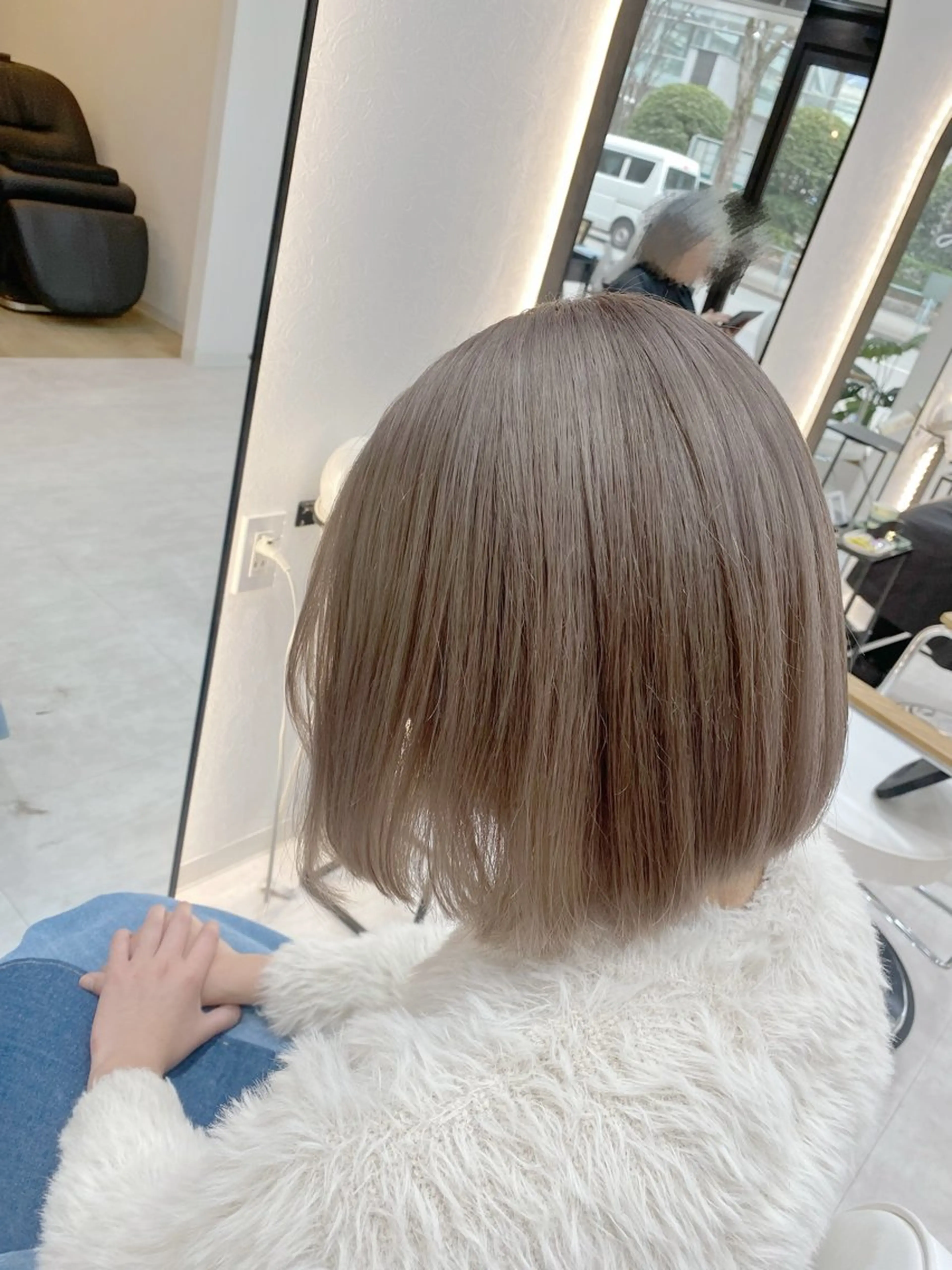 ショート ボブ 艶髪・透明感カラー・ 韓国ヘア・Yuriのヘアスタイル