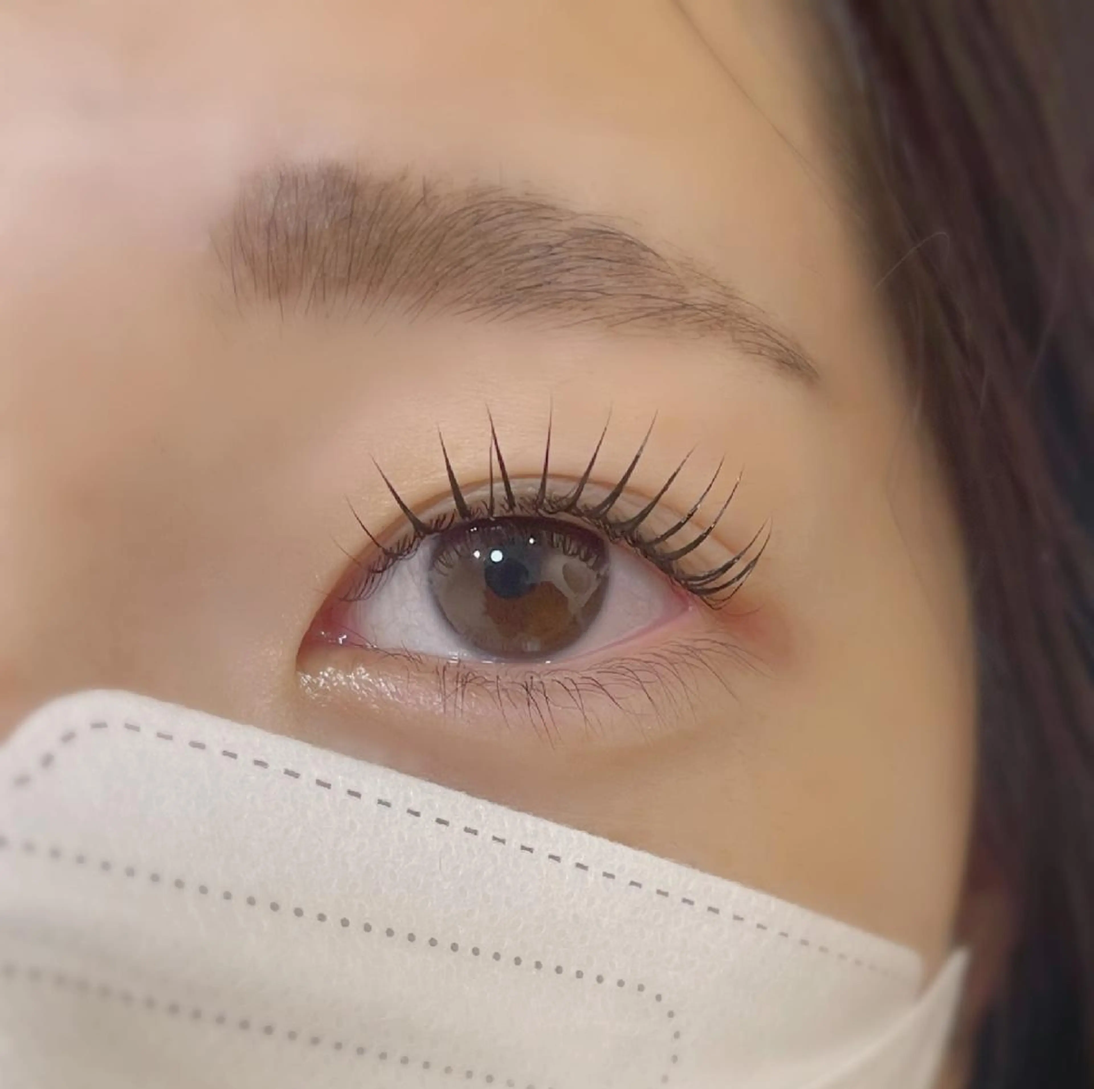 マツエク・マツパ マツパ nap eye NAHOのマツエク・マツパデザイン