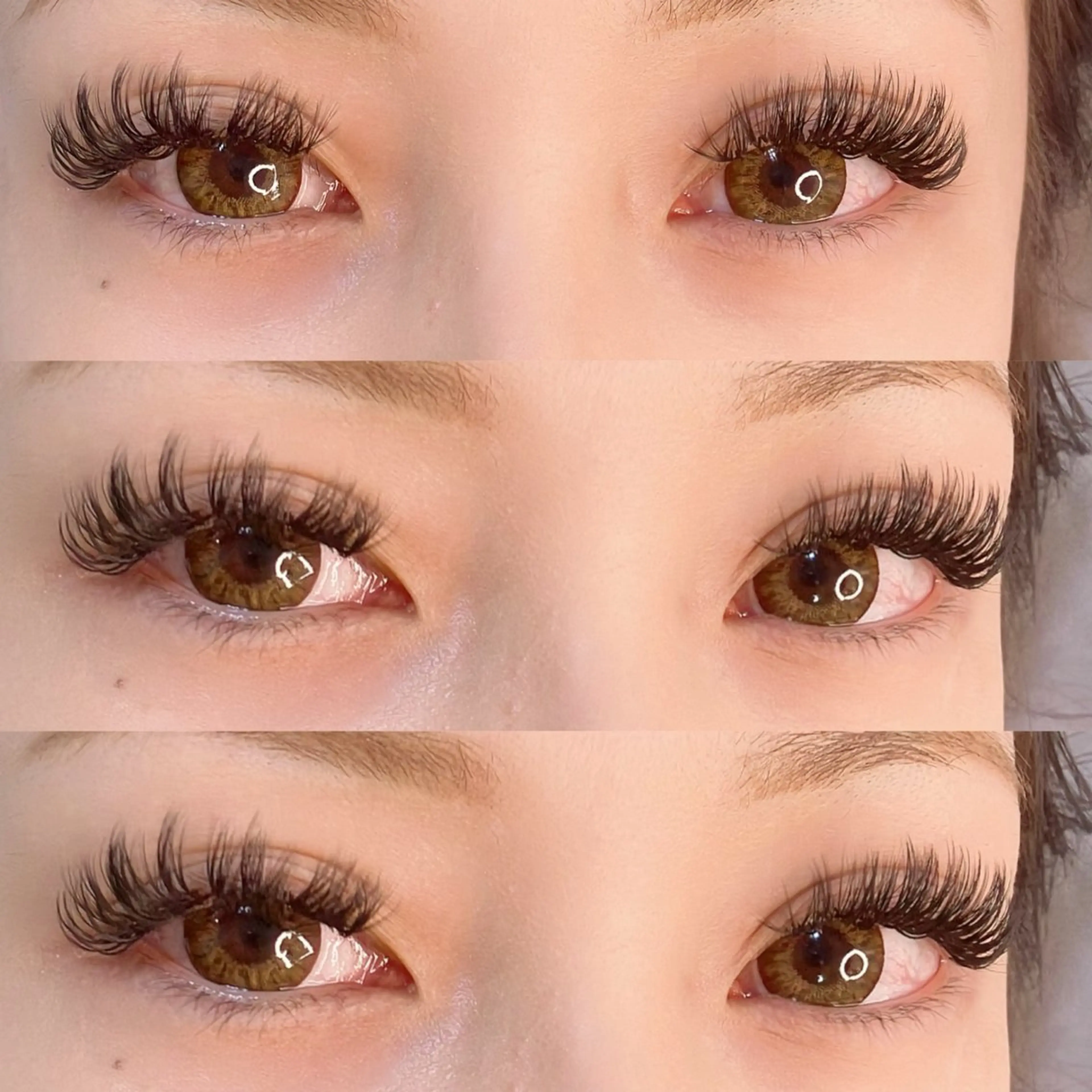 マツエク・マツパ 付け放題 ボリュームラッシュ linda lashesのマツエク・マツパデザイン