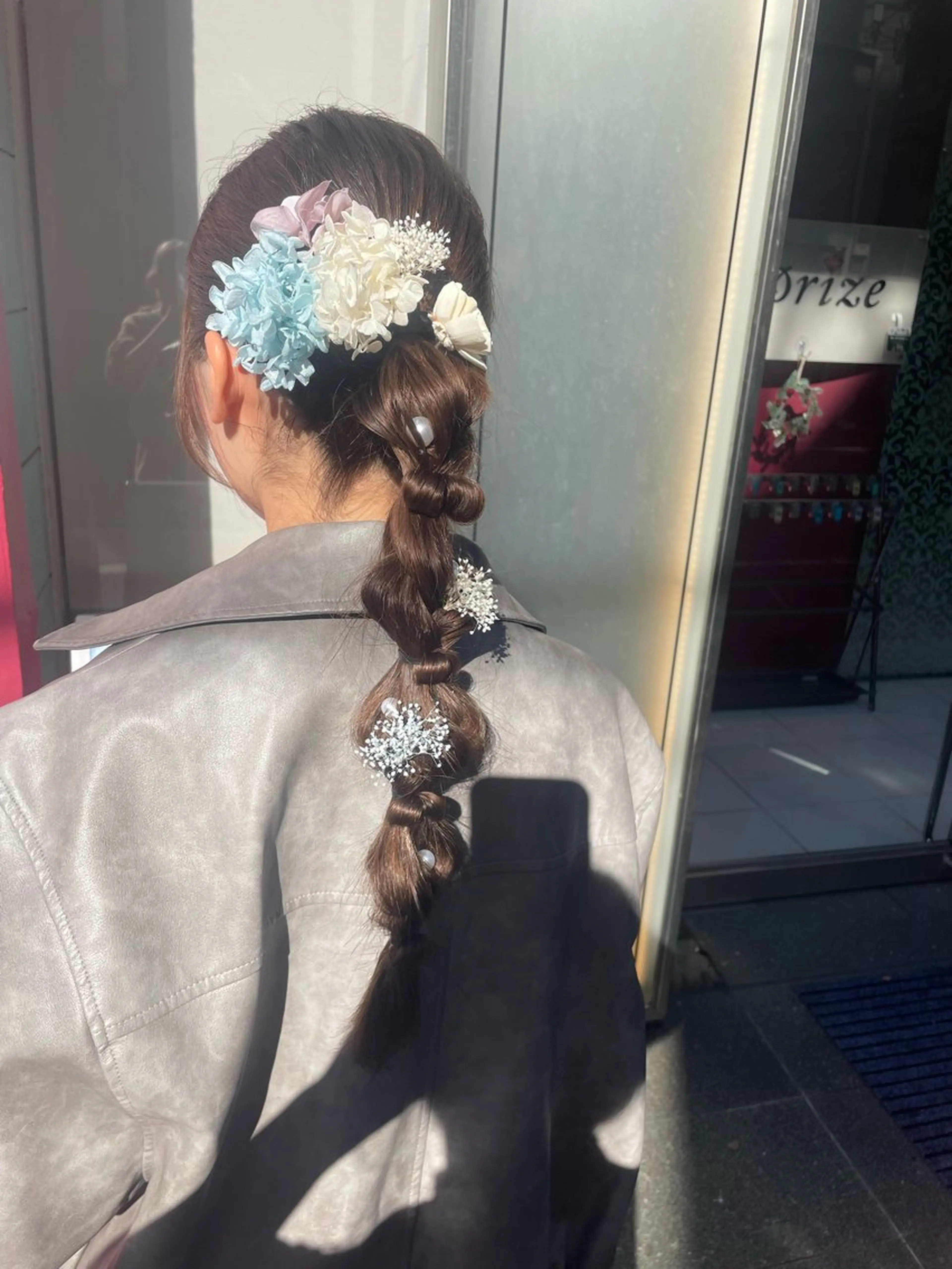 ロング ヘアセット ♡ヘアセット.ピンク Ayakaのヘアスタイル