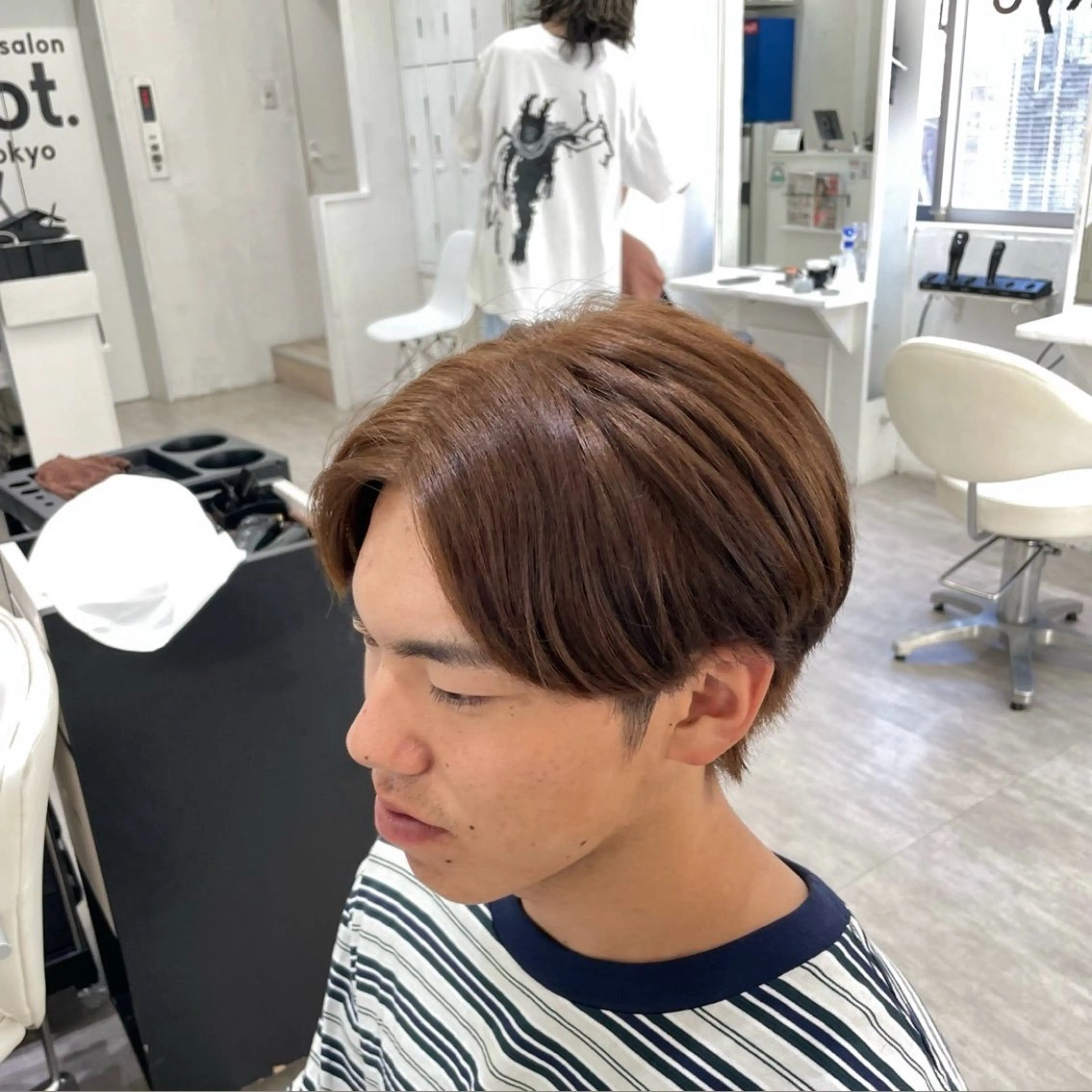 ショート カラー メンズ men’s salon dot. tokyo 横浜店所属・🔥メンズ特化 カット1100円🔥のヘアスタイル