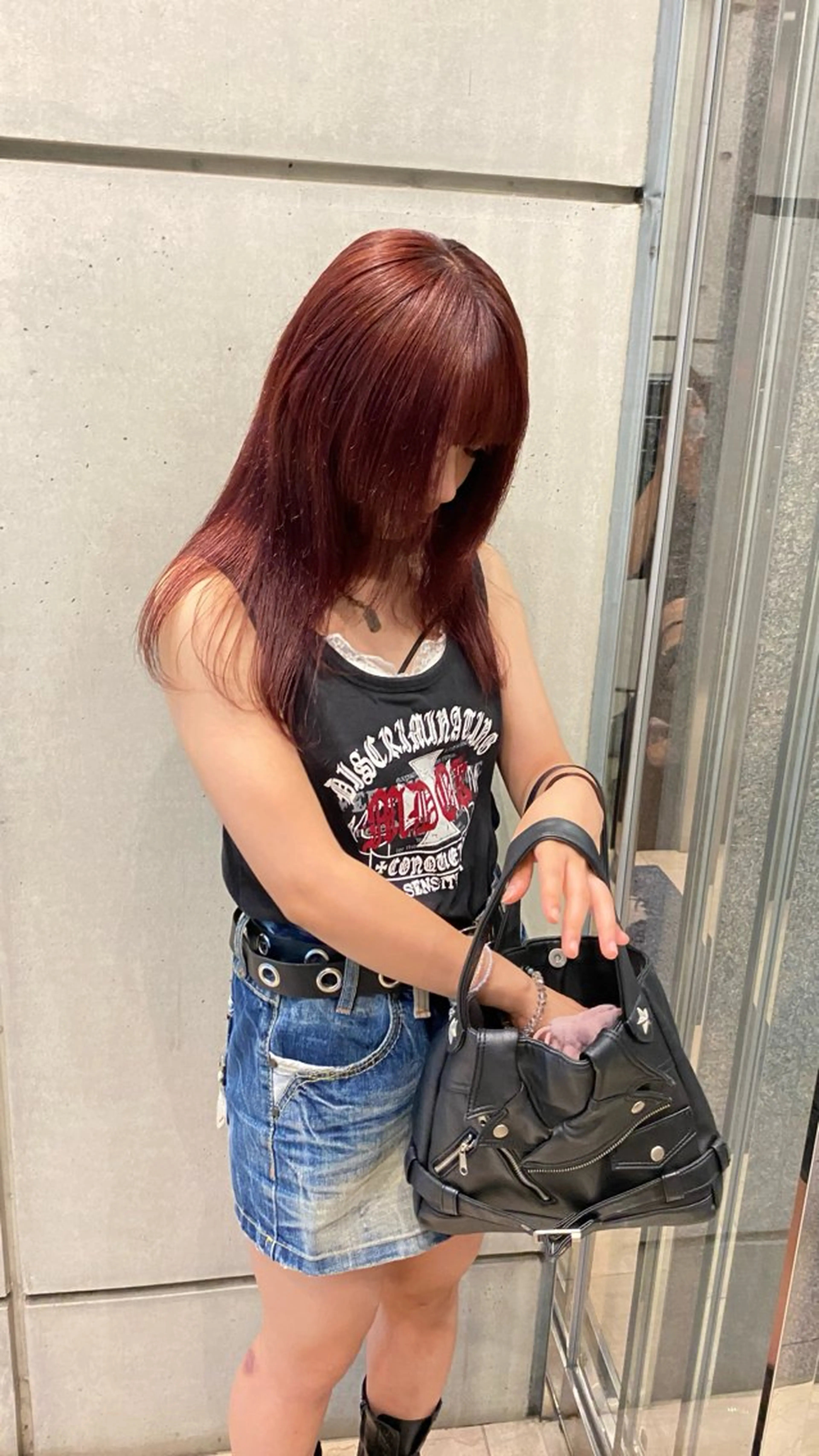 ロング カラー ヘアカラー abe yuikaのヘアスタイル