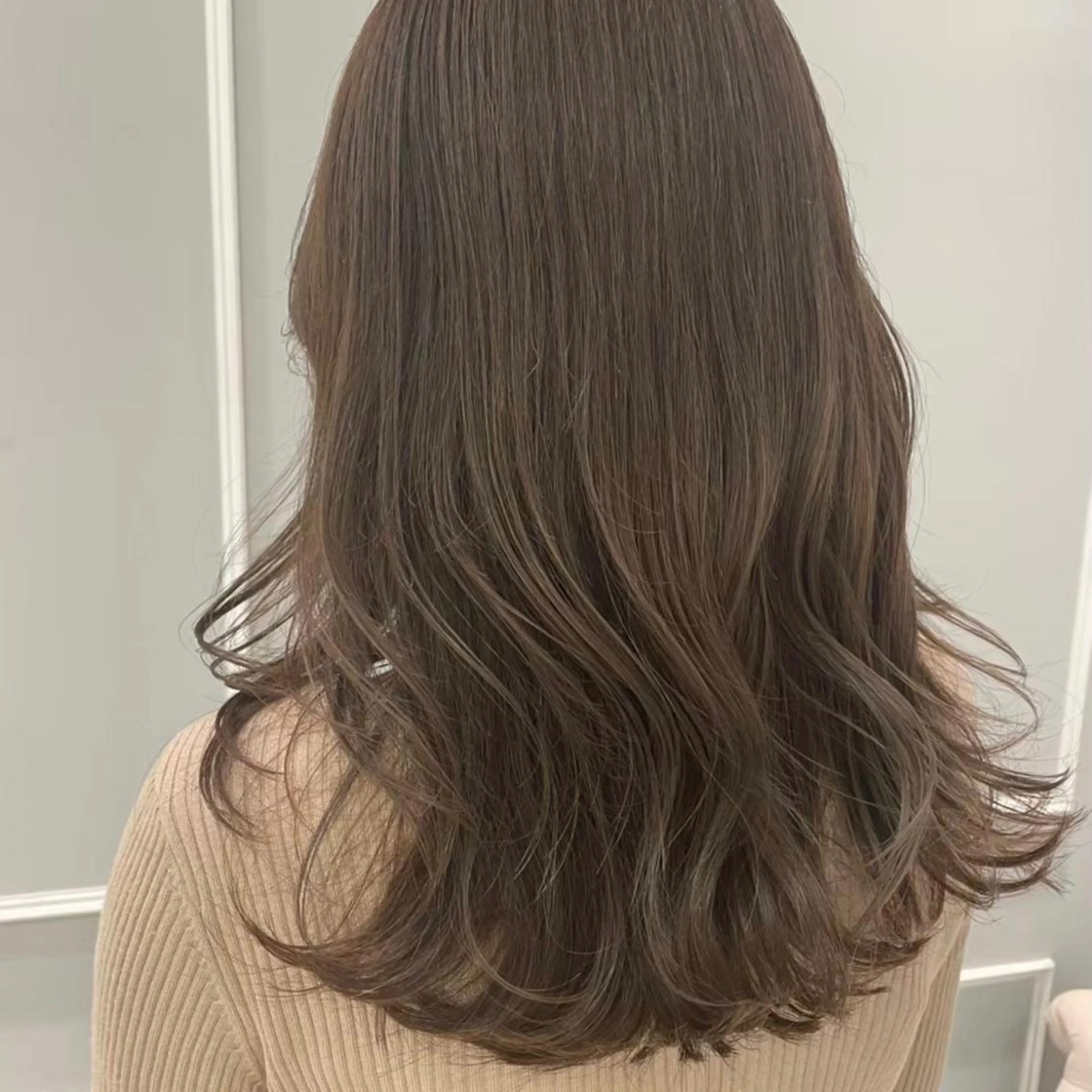 セミロング カラー 🍎ハイトーンカラー /MANA🍎のヘアスタイル