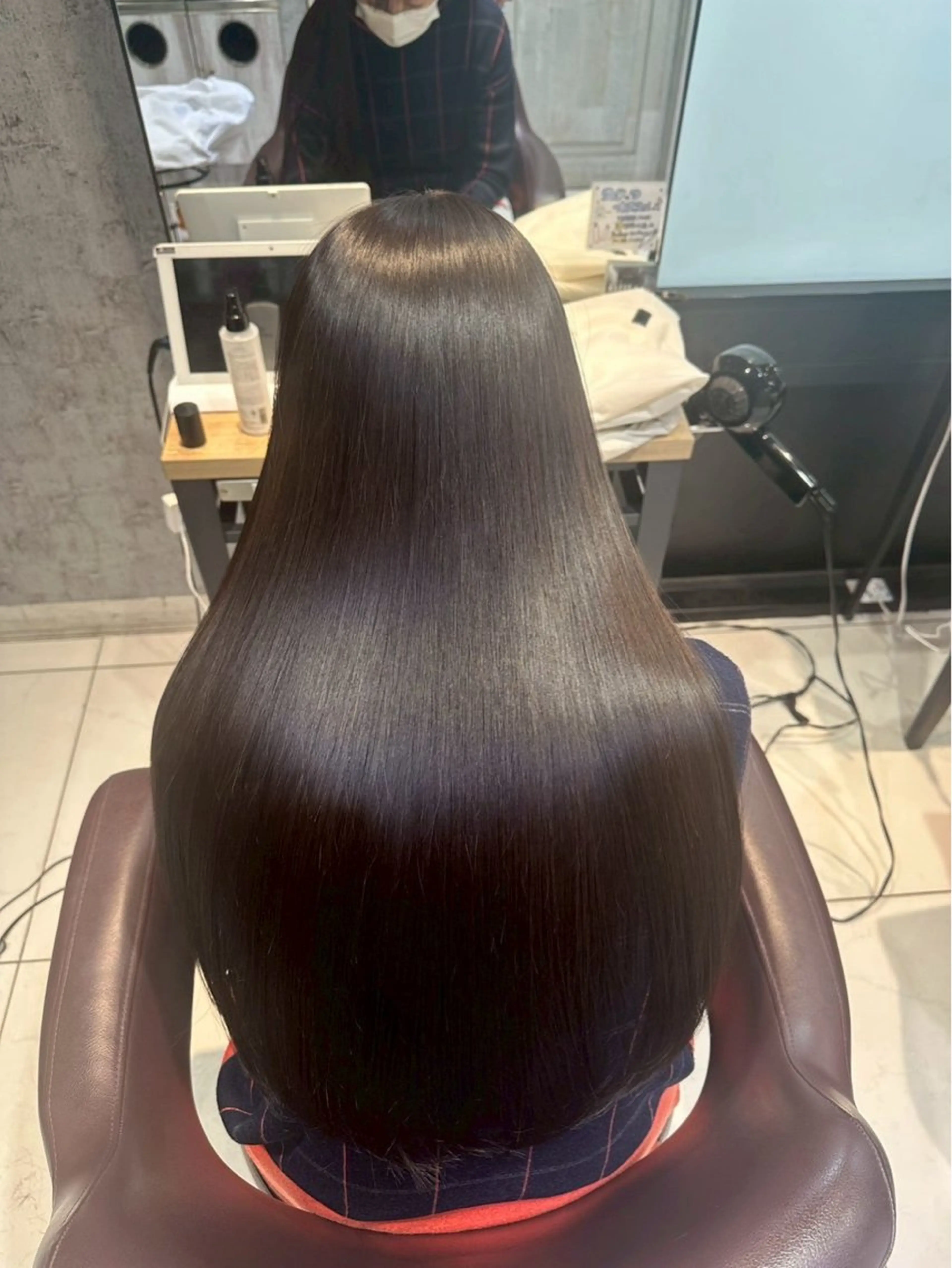 ロング カラー ヘアカラー トリートメント ヘッドスパ 〖カラー特化型✨️〗 さとうあやめのヘアスタイル