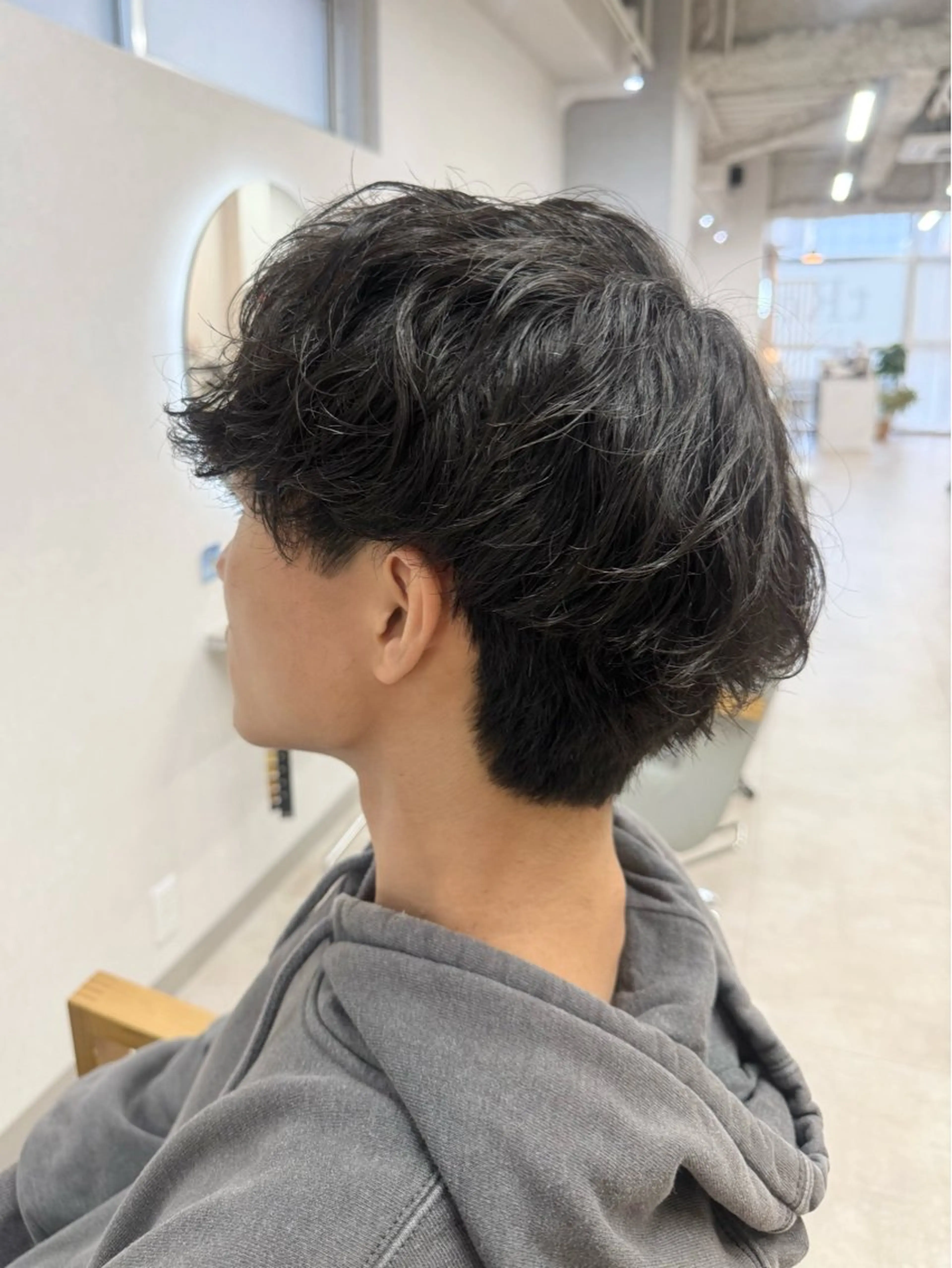 ショート カット パーマ 山内 都弥のヘアスタイル