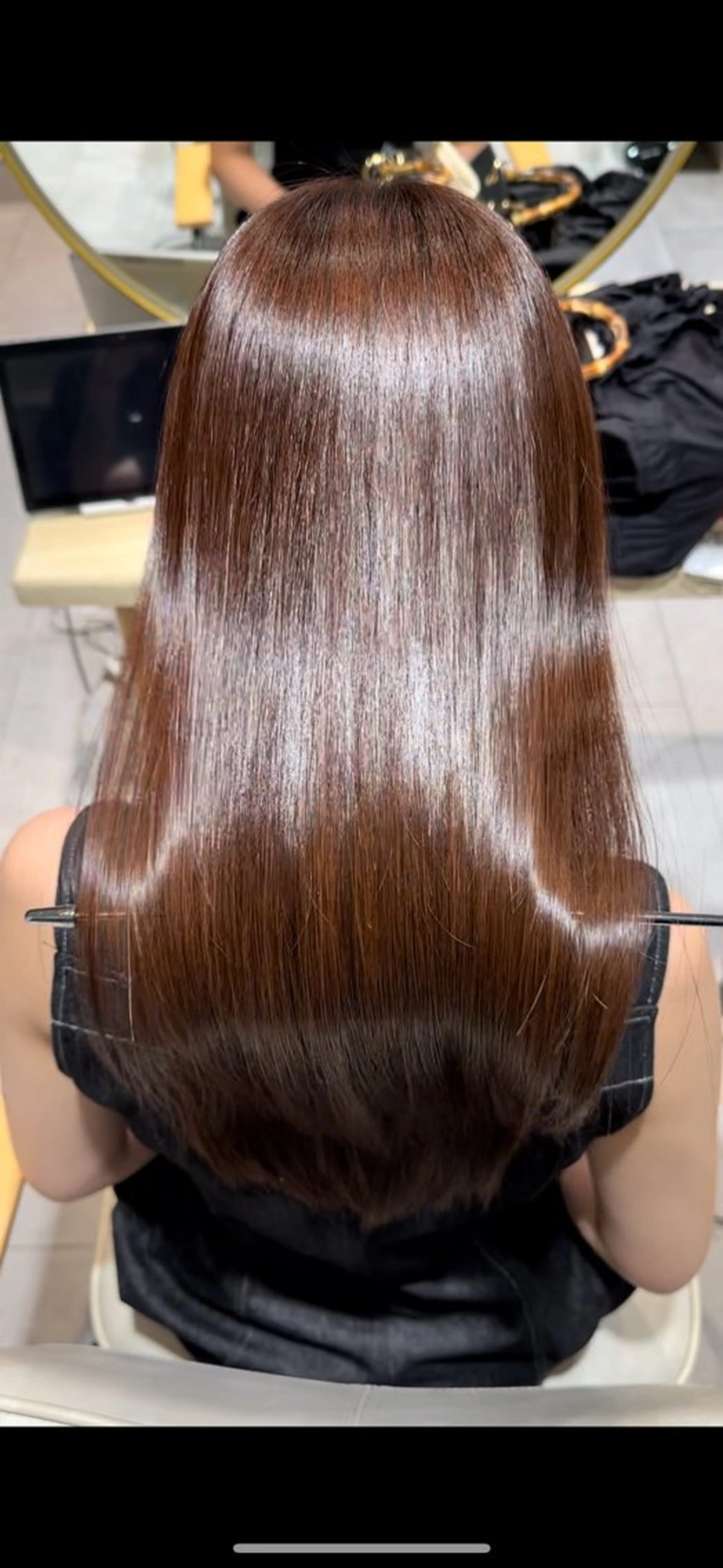 セミロング 縮毛矯正 Wisteria所属・美髪特化✨ 伊織✨縮毛矯正✨のヘアスタイル