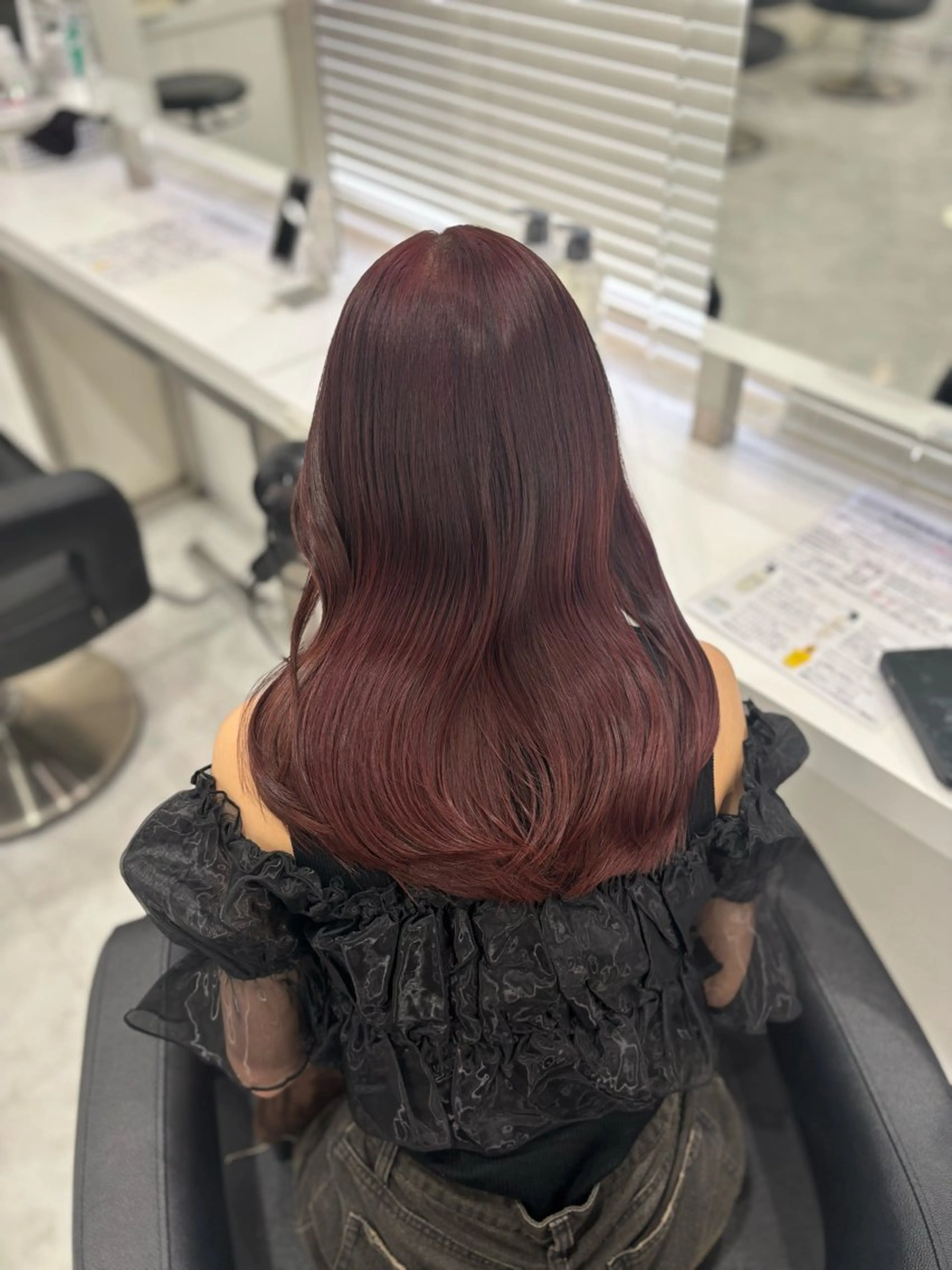 ロング ヘアカラー お洒落暖色 🍒AOI🍒のヘアスタイル