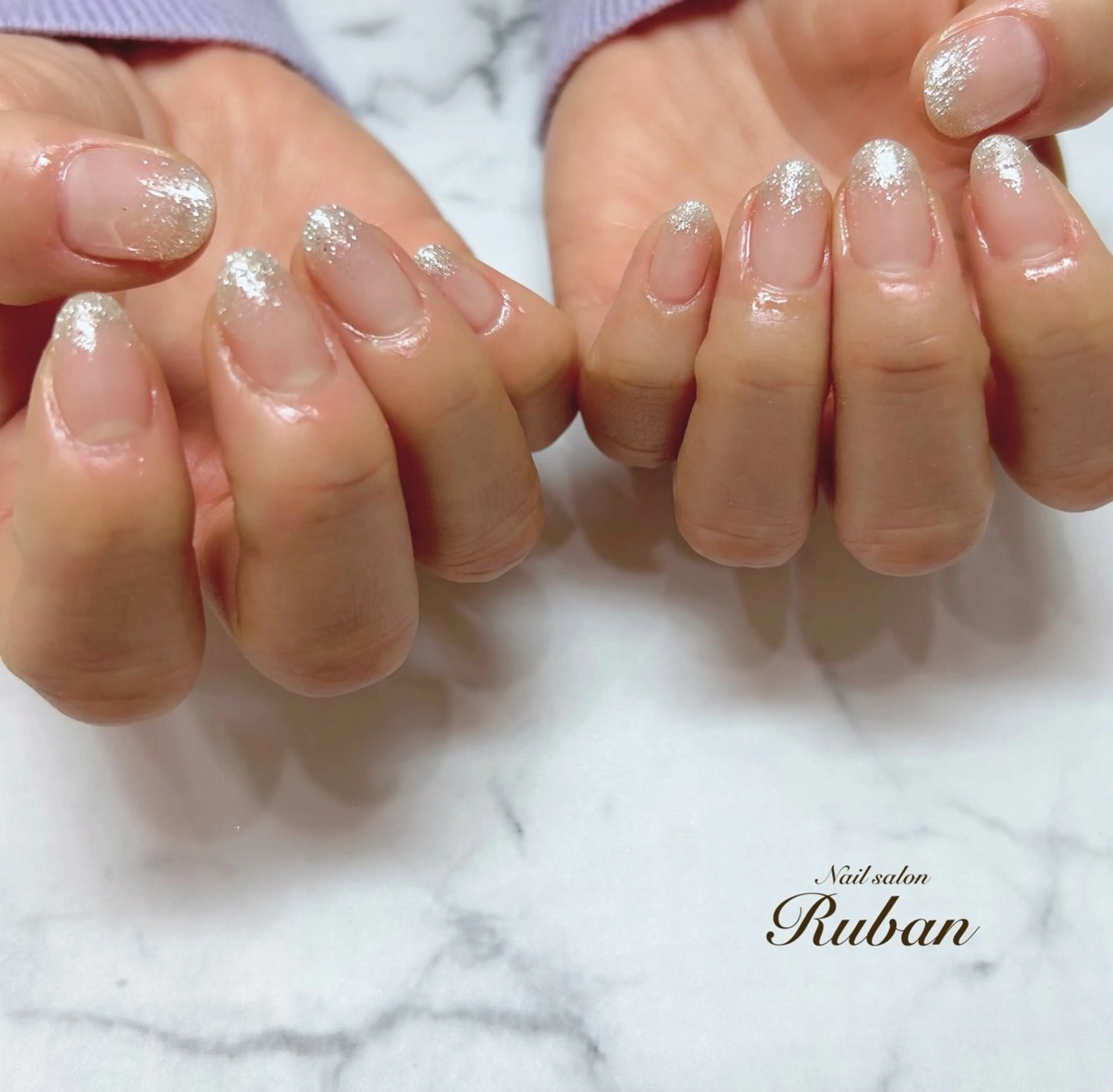 ネイル グラデーション シンプルネイル Nail salon Ruban所属・Nail salon Rubanのネイルデザイン