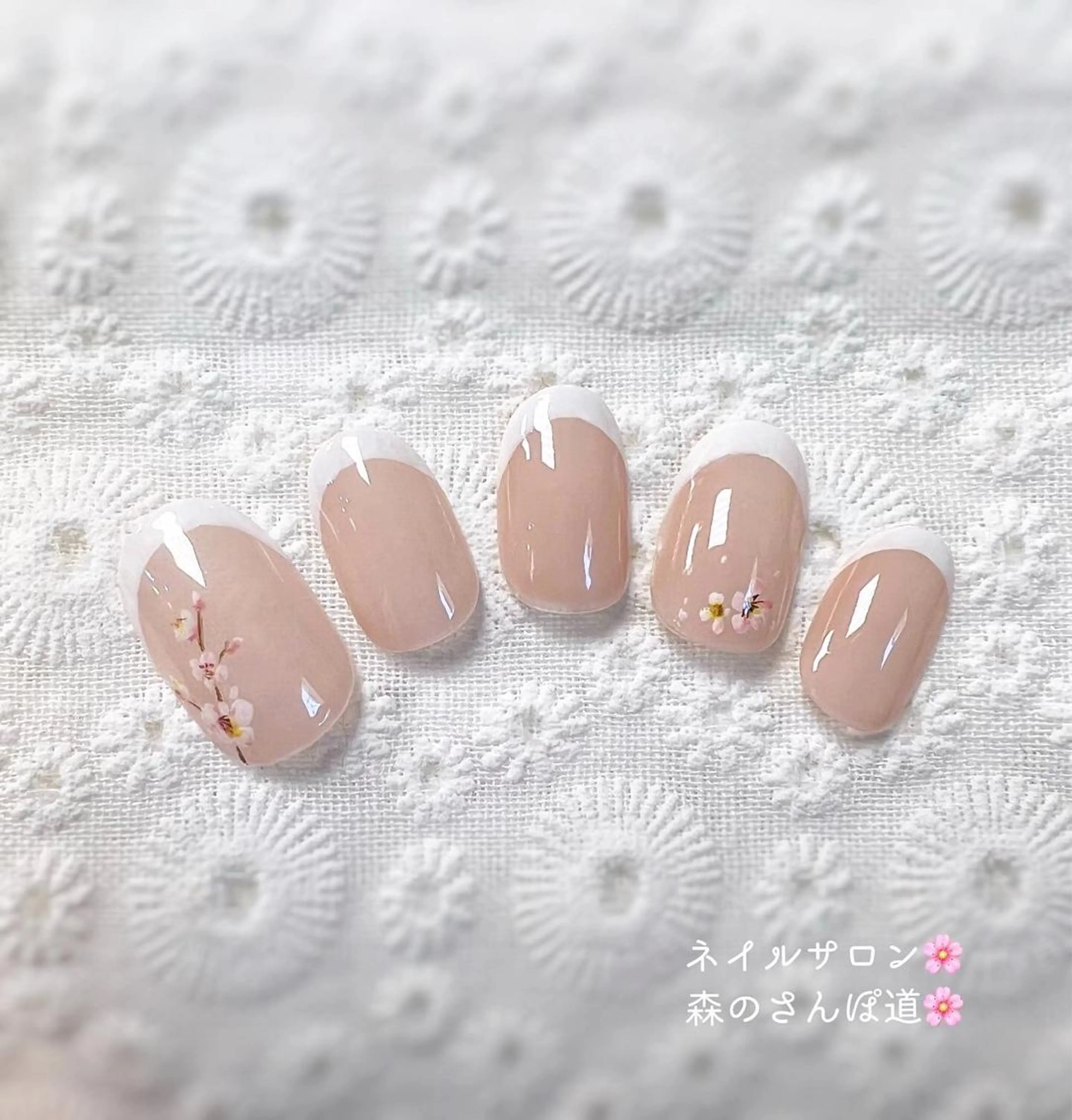ネイル ハンドネイル 森のさんぽ道所属・ショートネイル 森のさんぽ道のネイルデザイン