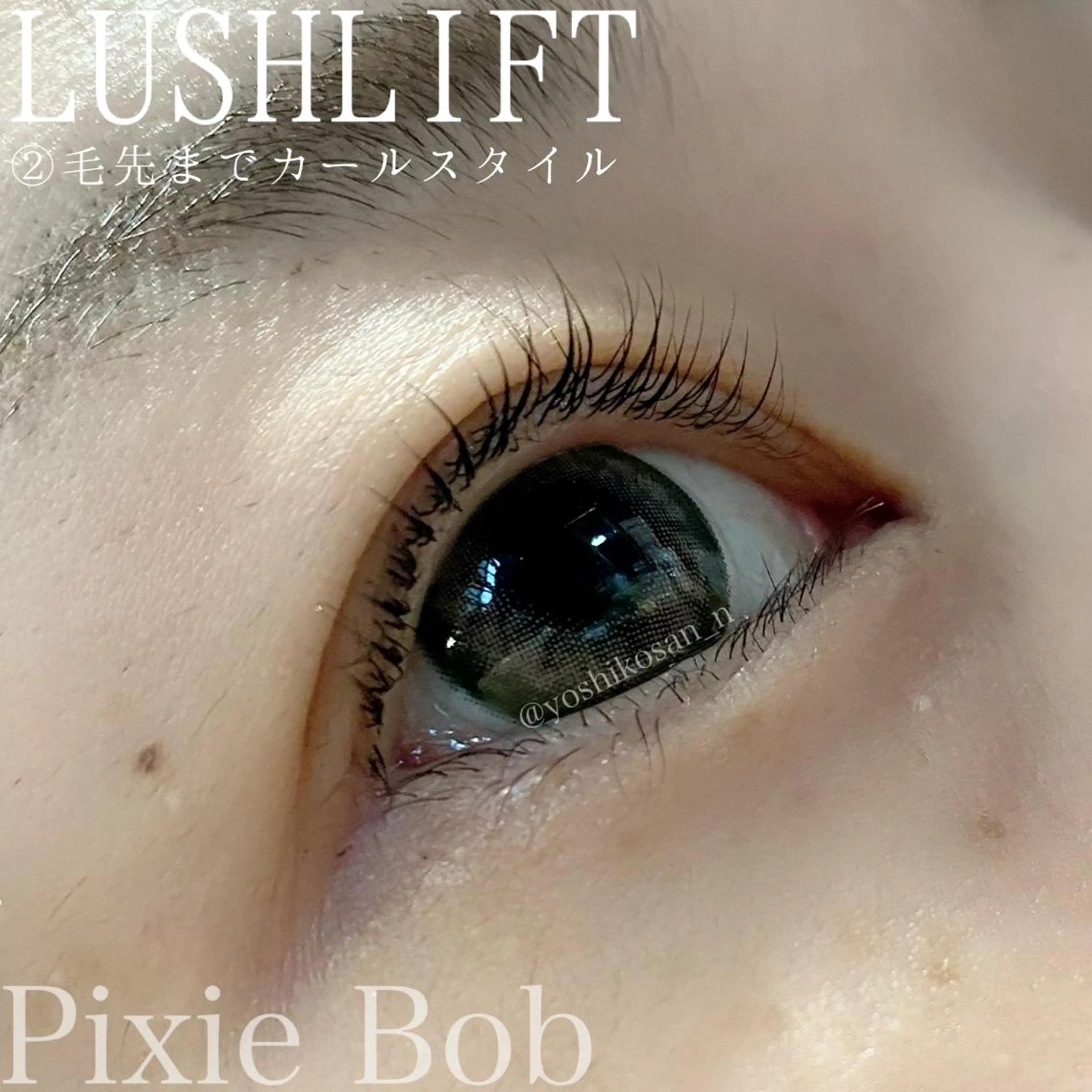 マツエク・マツパ マツパ Pixie Bob 🐈‍⬛　位田のヘアスタイル