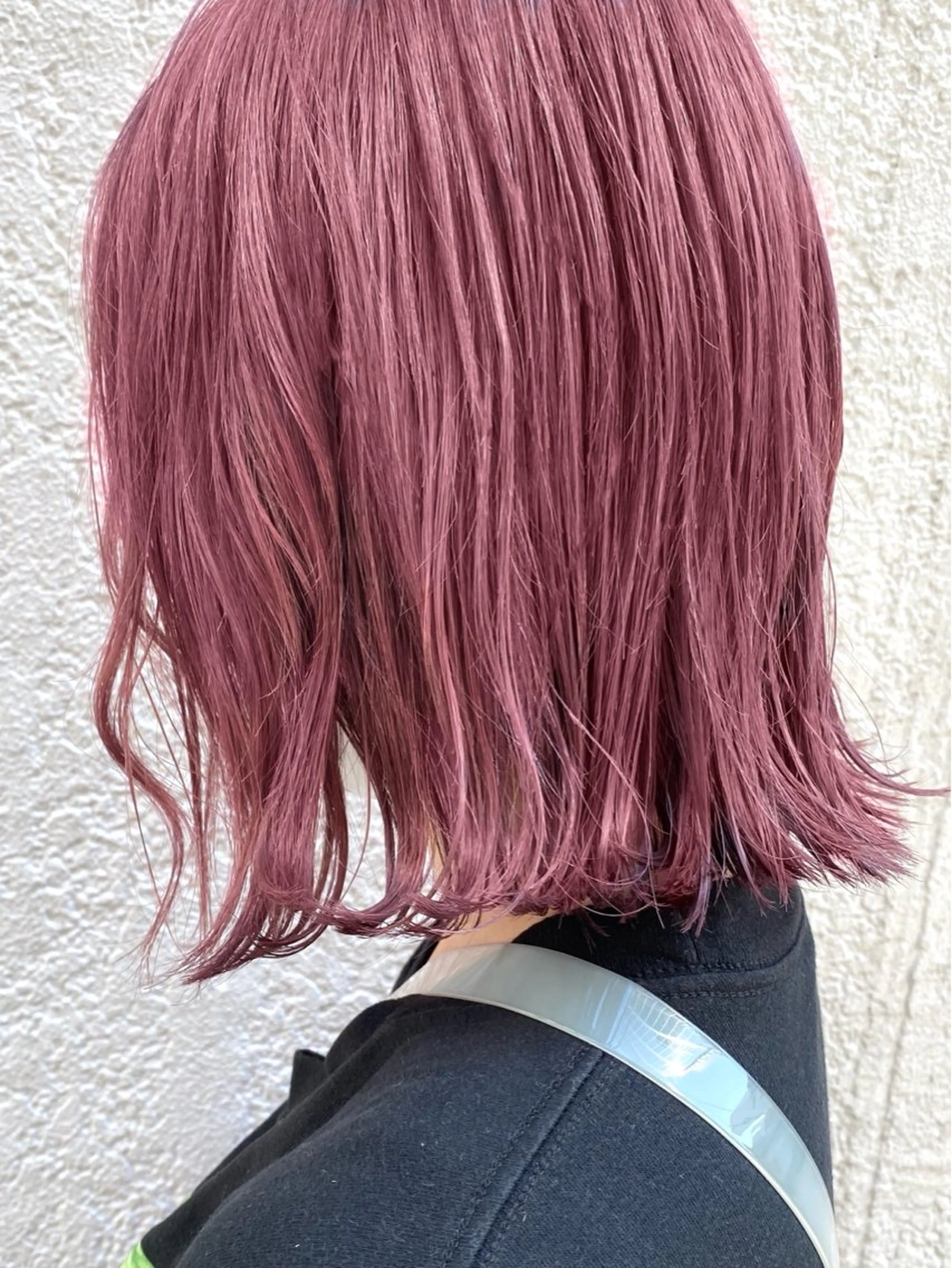ミディアム カラー ブリーチ 透明感カラー ラベンダーカラー ピンクカラー ピンクラベンダー カット ヘアカラー トリートメント LATTE所属・垢抜け顔周り／韓国 ヘア𝑺𝒂𝒌𝒊のヘアスタイル