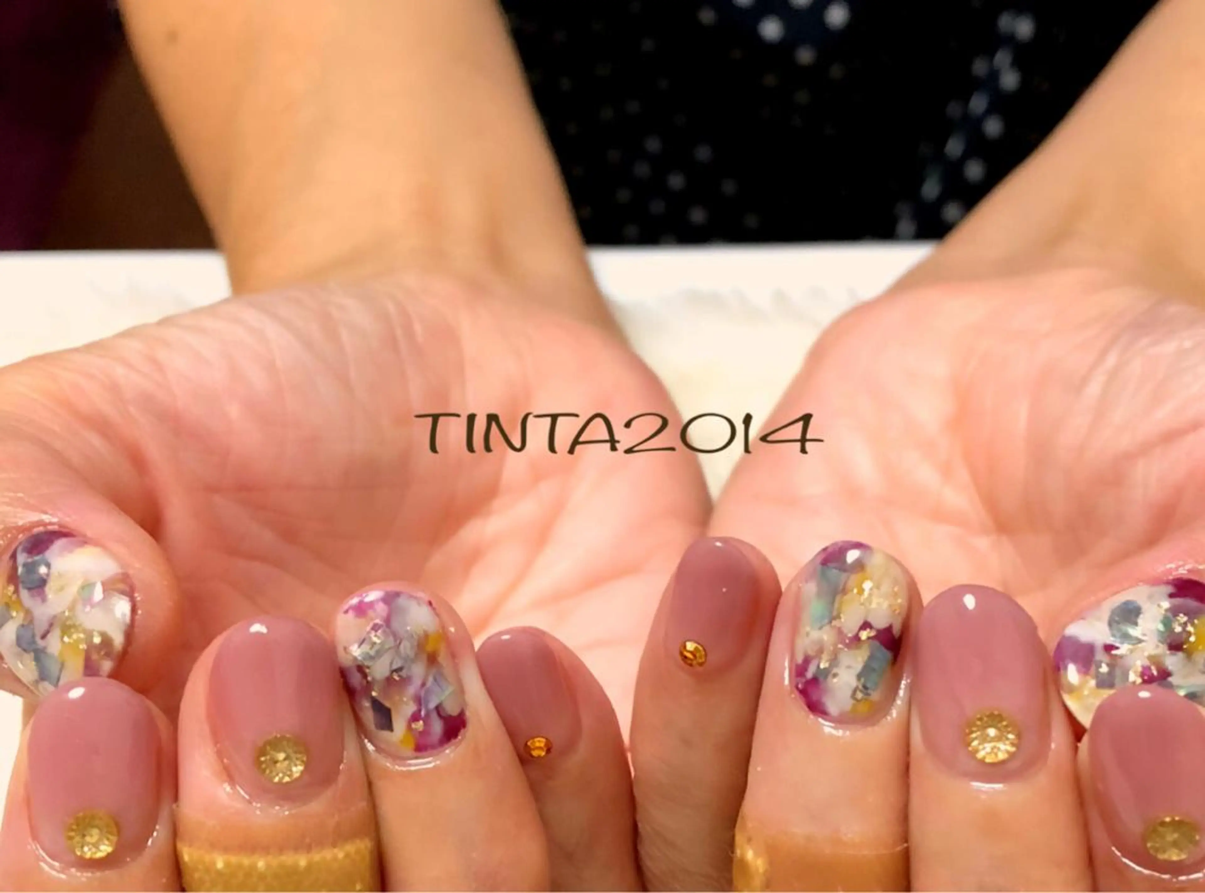 ネイル ニュアンスネイル ネイルサロン ティンタ所属・馬場 典子のネイルデザイン