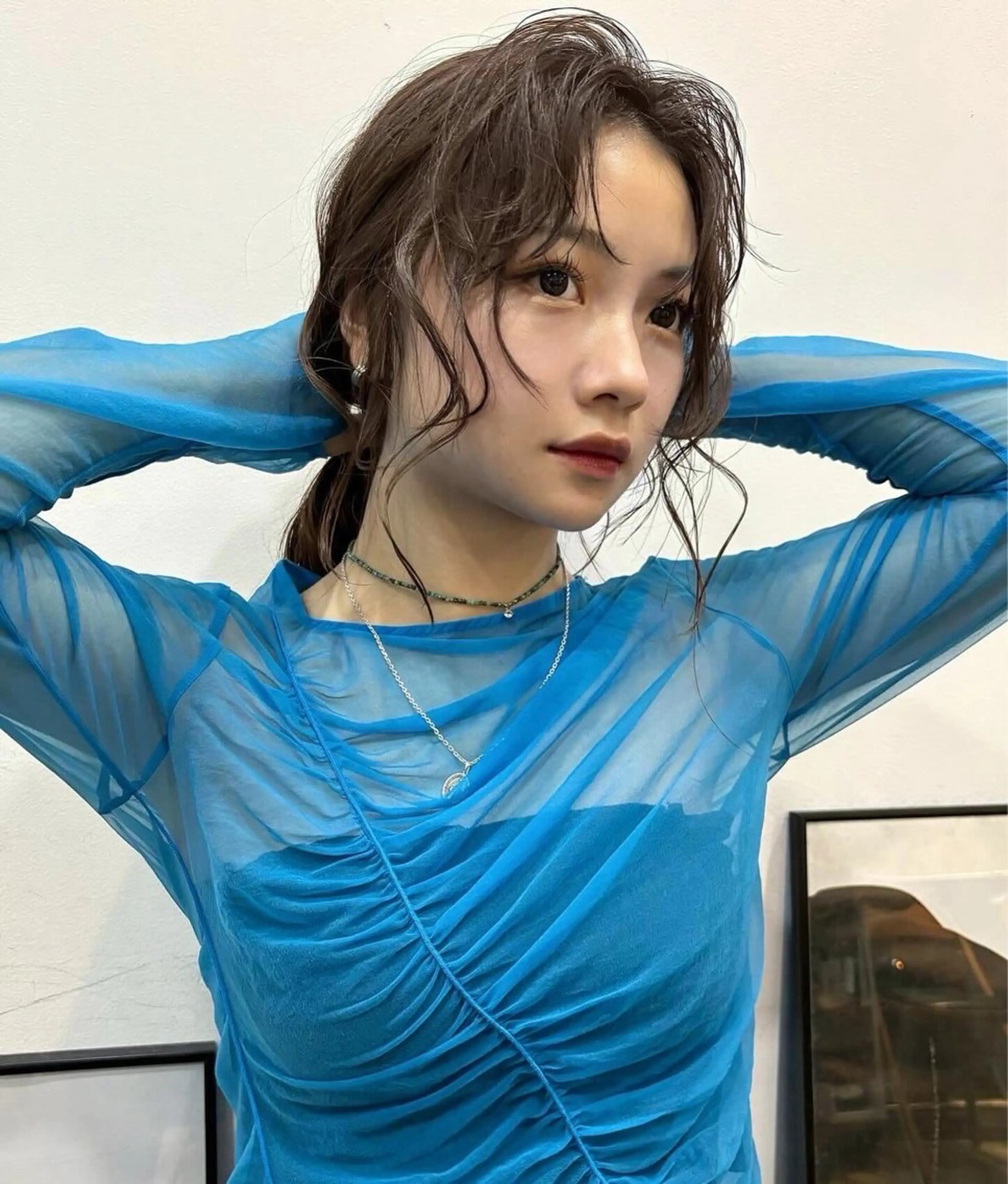カラー ヘアカラー トリートメント miyo .⋆のヘアスタイル