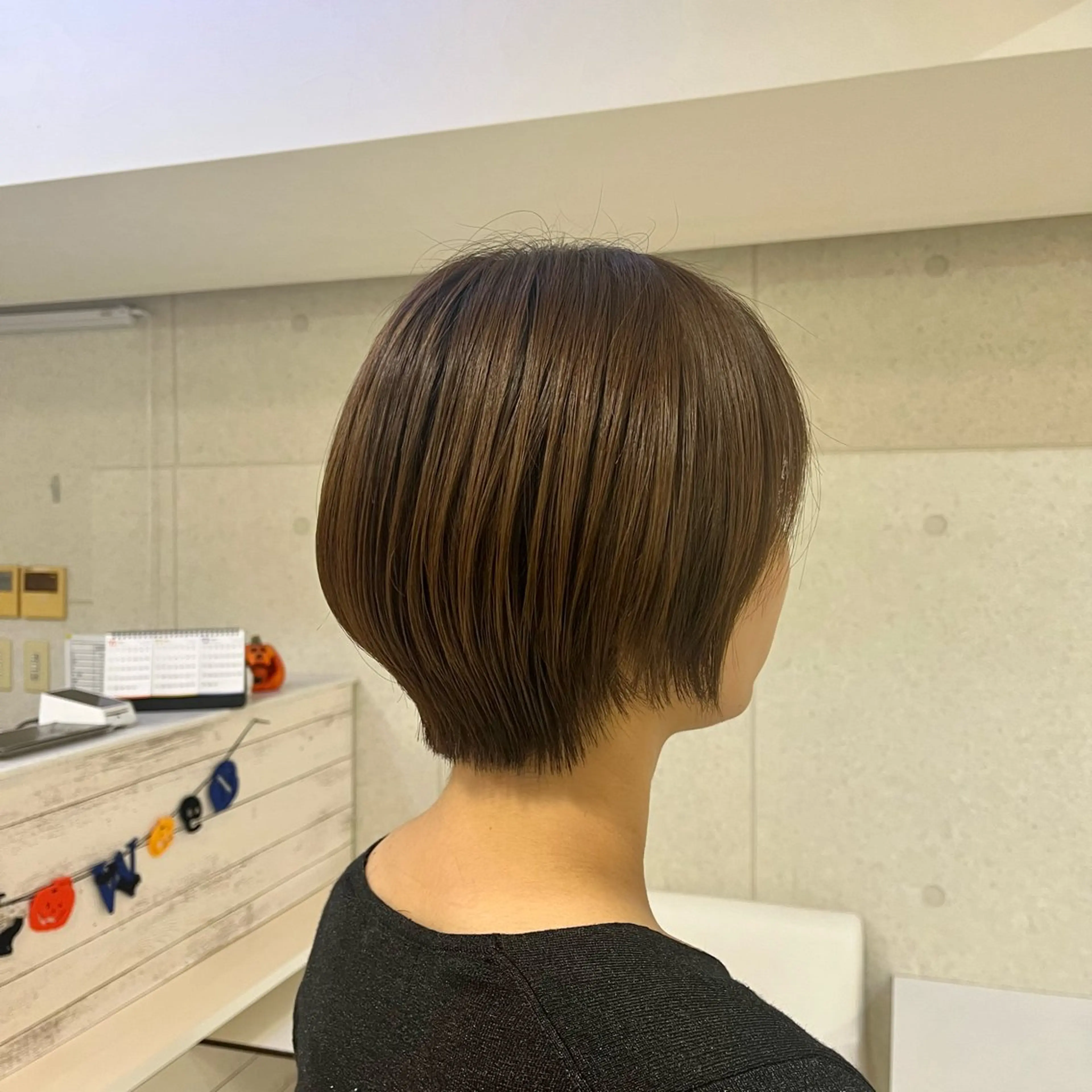 ショート ふくむら なるみのヘアスタイル