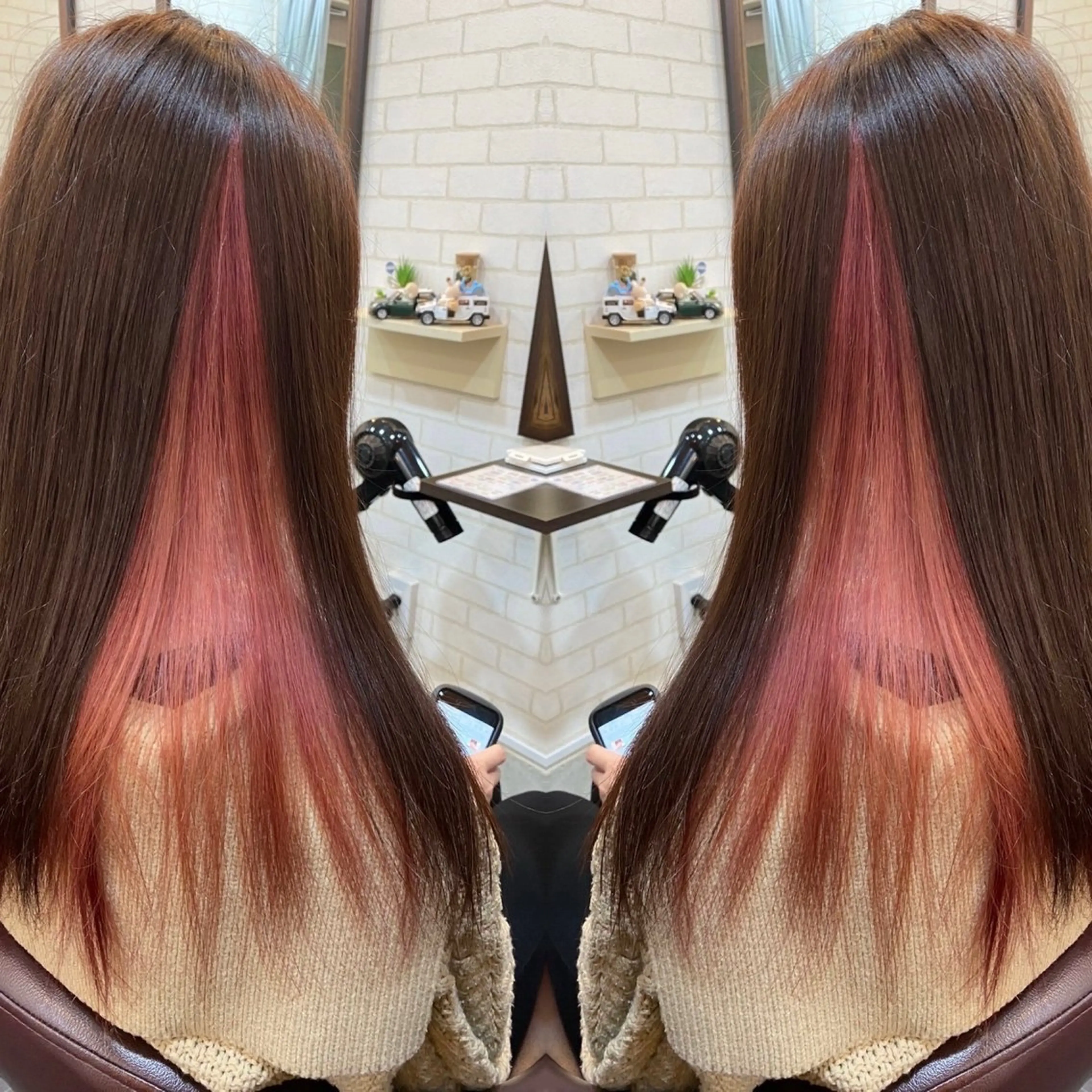 カラー カット ヘアカラー 塚本 一慧のヘアスタイル